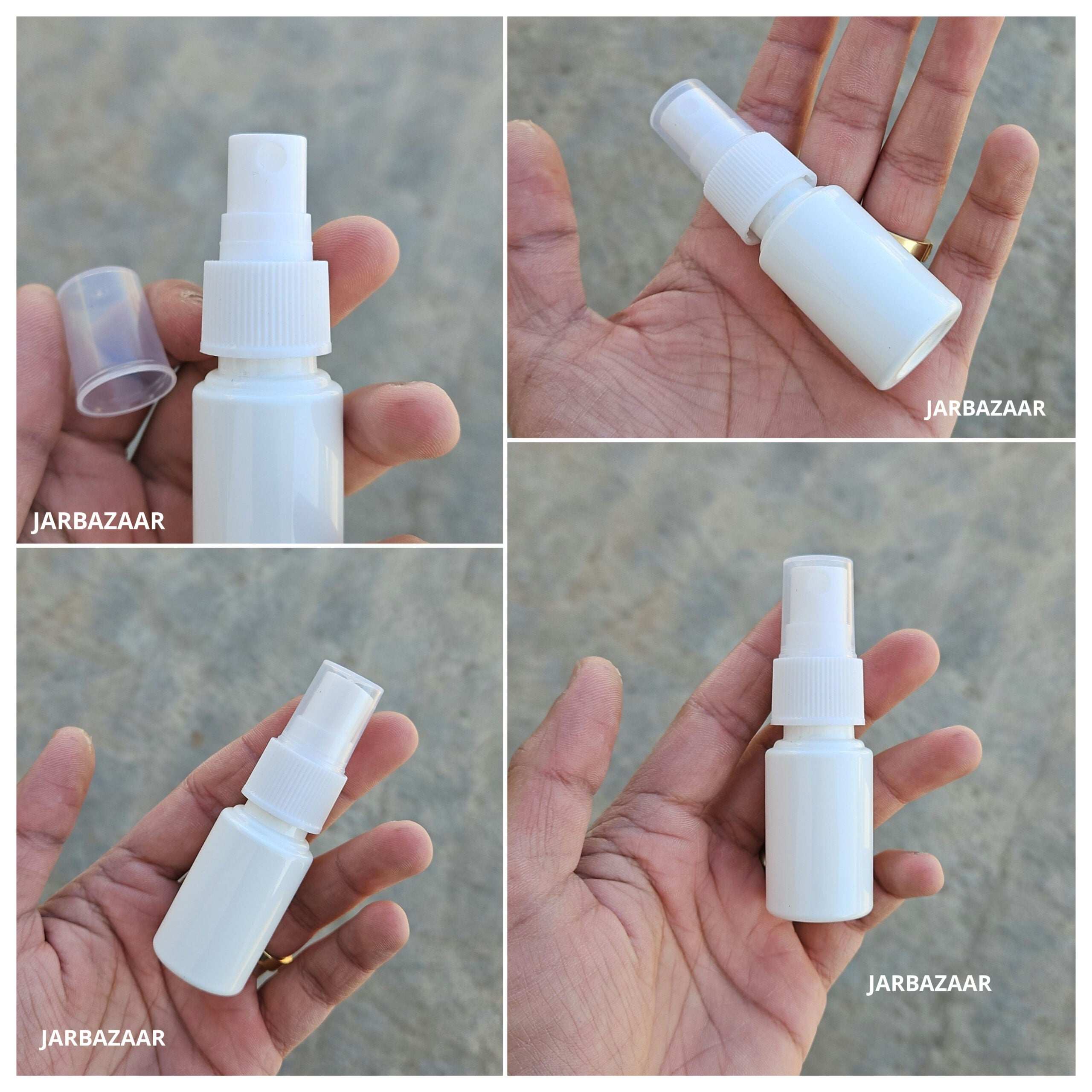 20 ML White Pet Spray Bottle