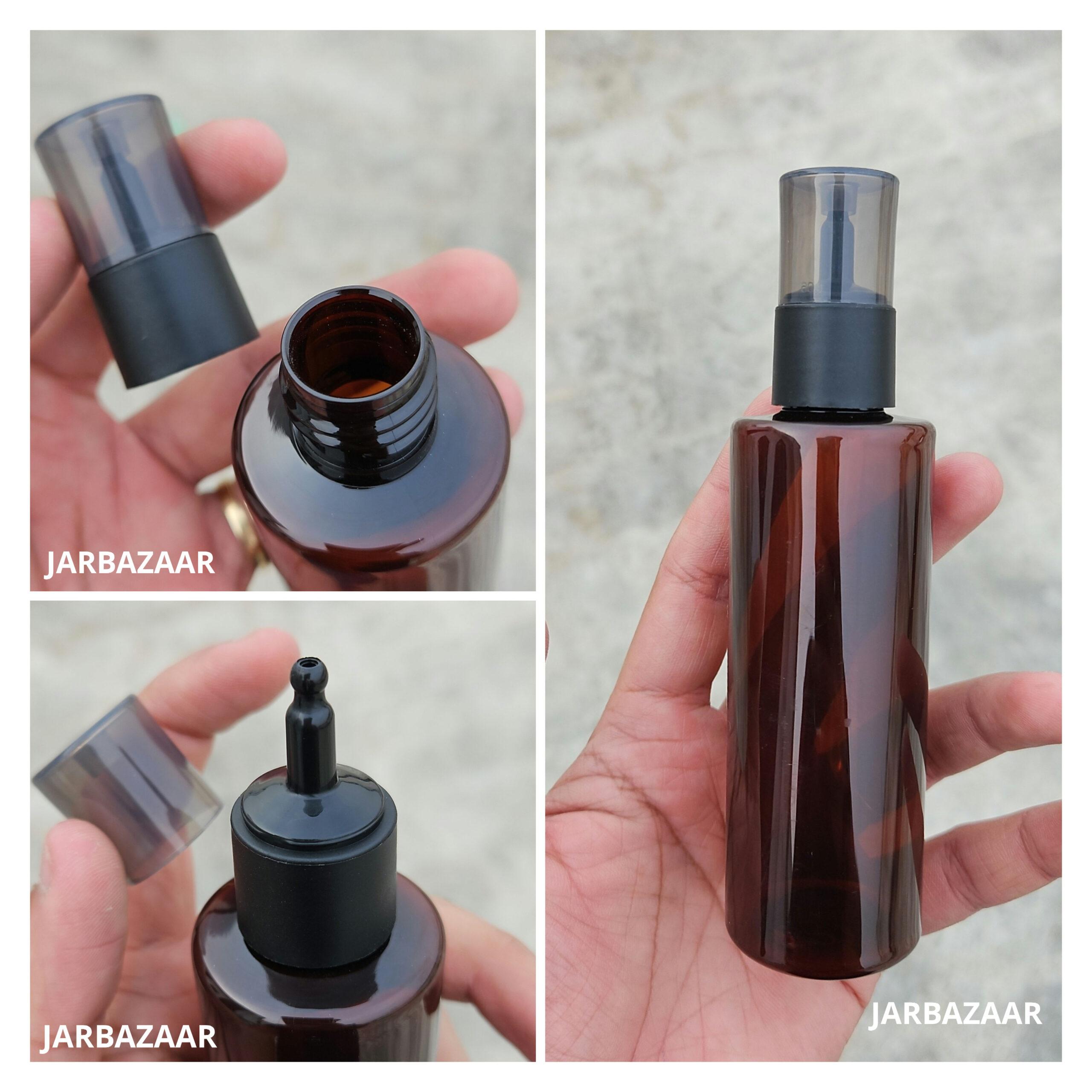 100 ML Gli Pet Bottle (With Oil Nozzle Cap)