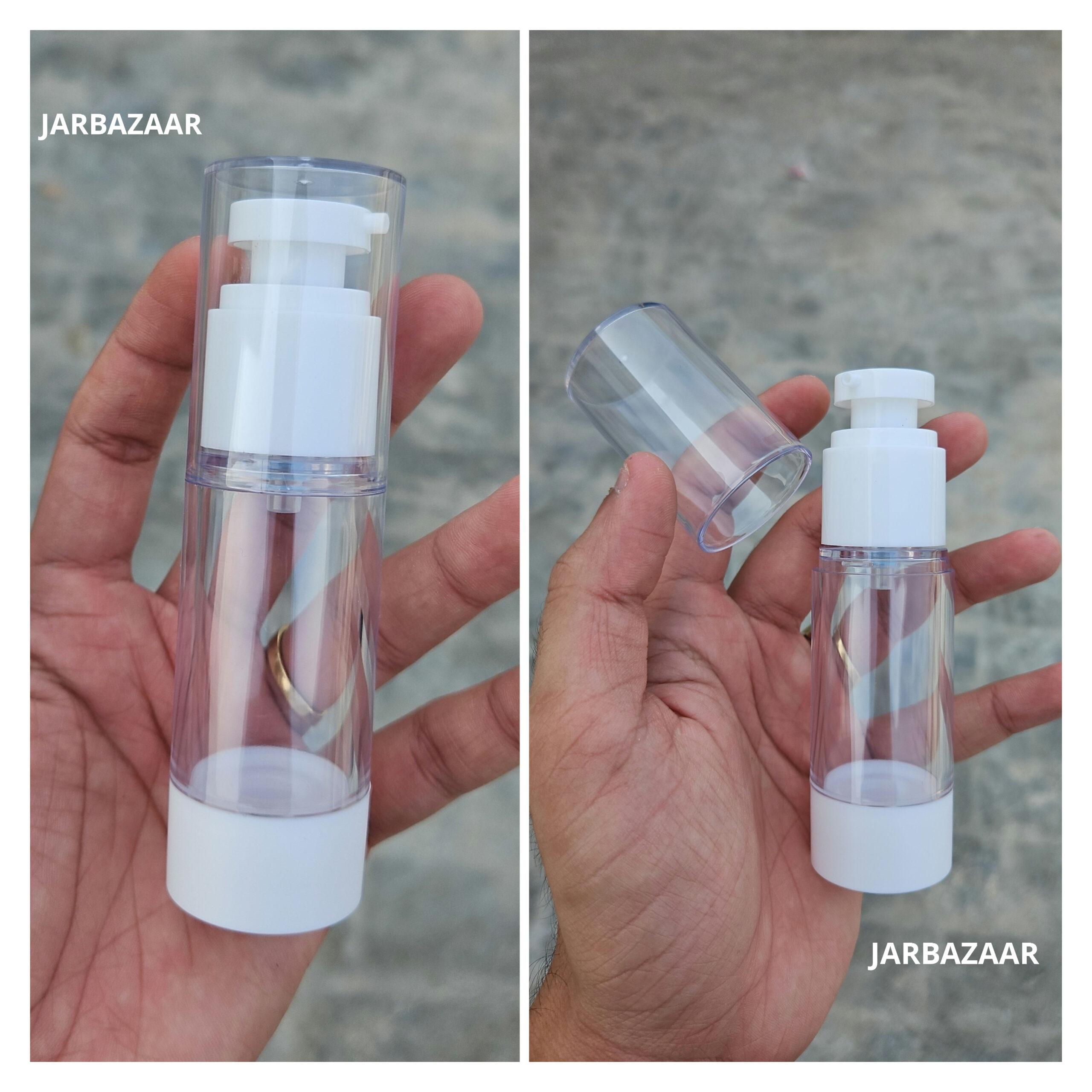 30 ML White Airless Bottle