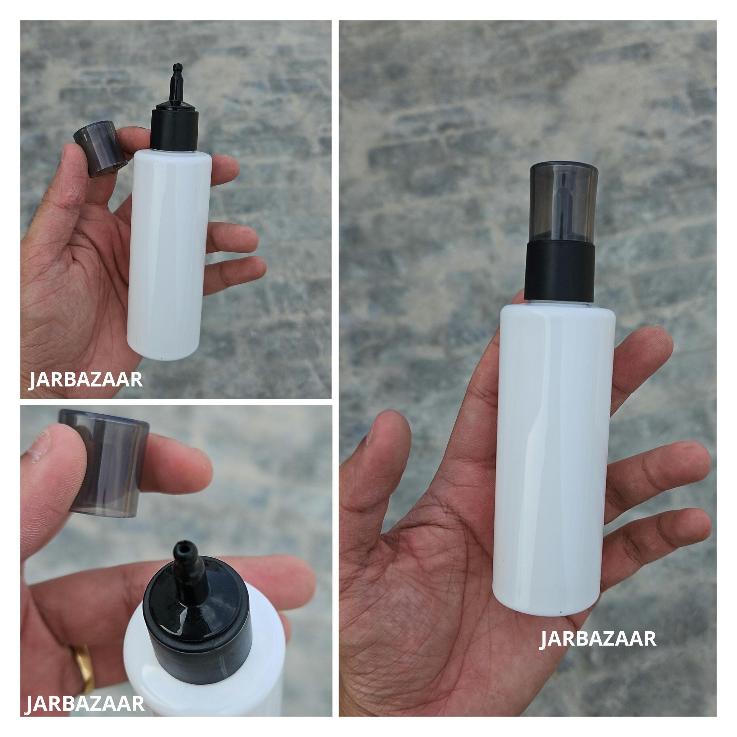 100 ML Gli Pet Bottle (With Oil Nozzle Cap)