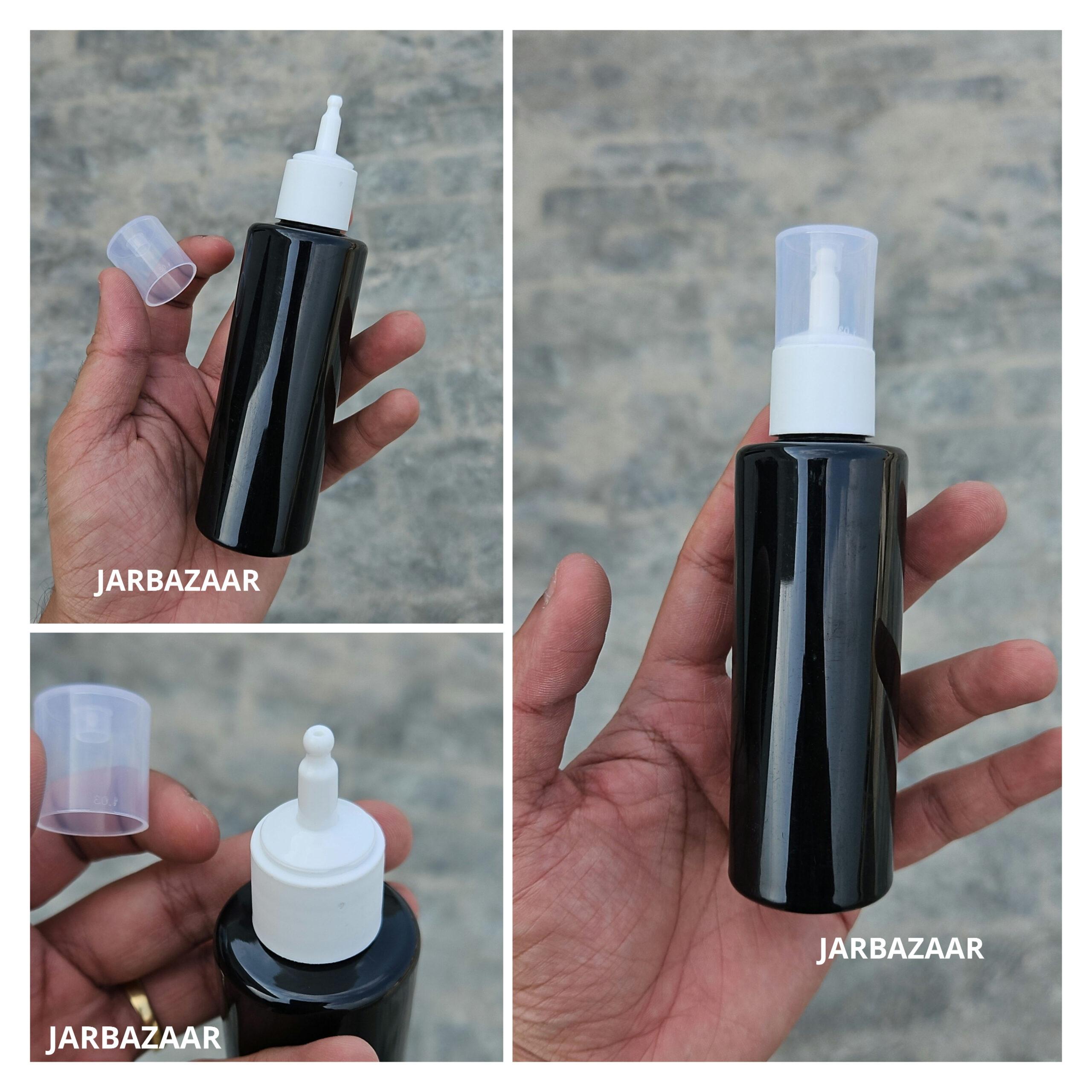 100 ML Gli Pet Bottle (With Oil Nozzle Cap)