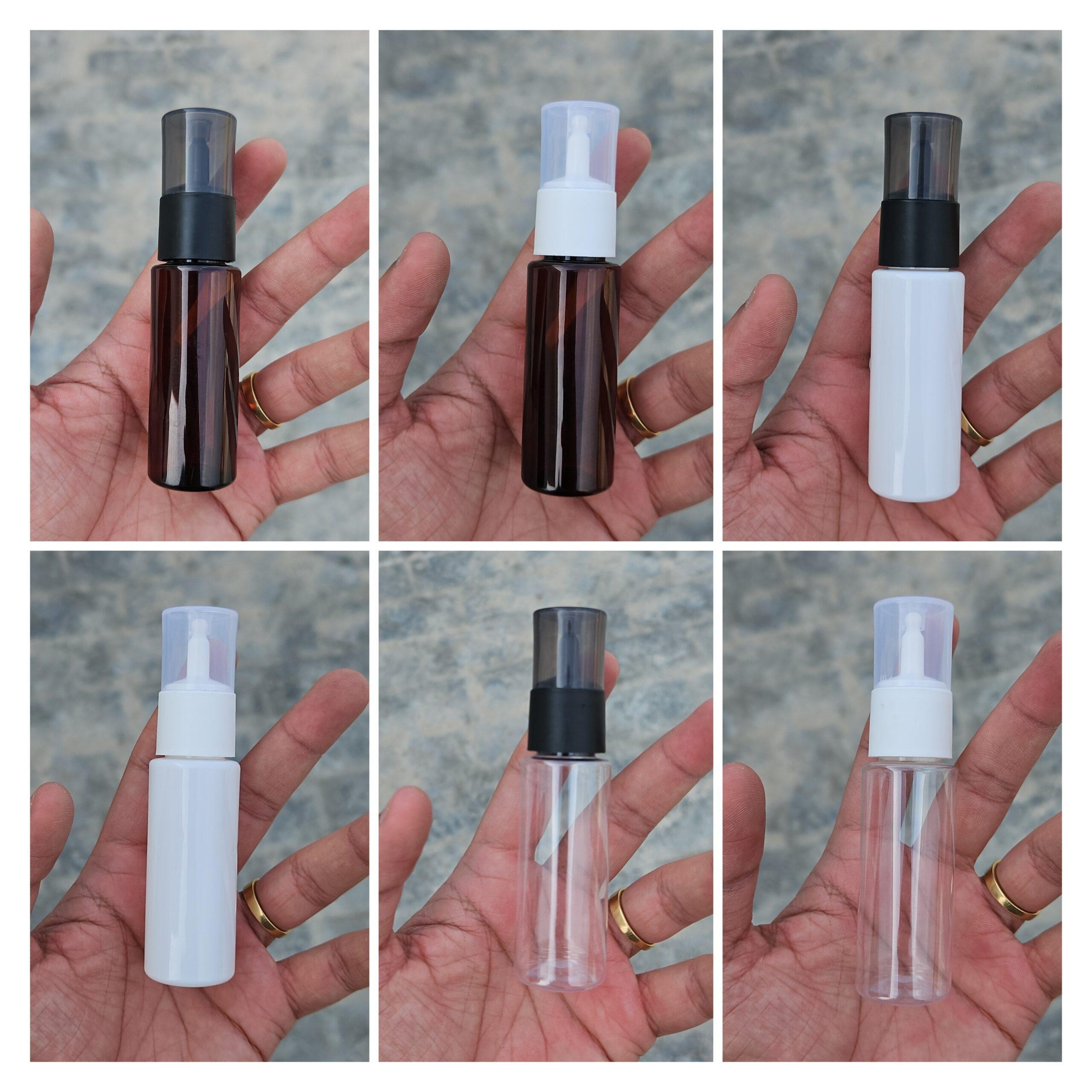 30 ML Pet Bottle (With Oil Nozzle Cap)
