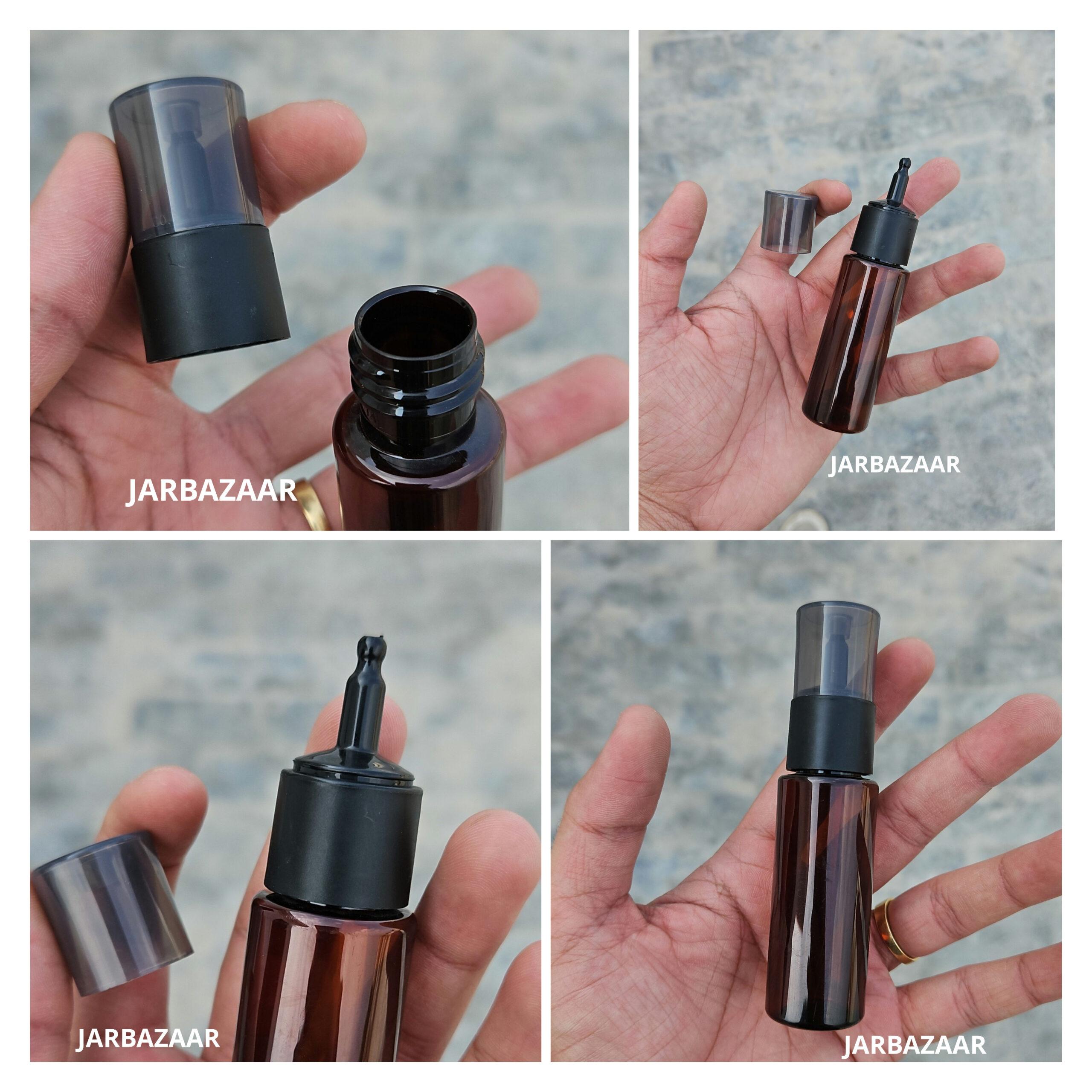 30 ML Pet Bottle (With Oil Nozzle Cap)