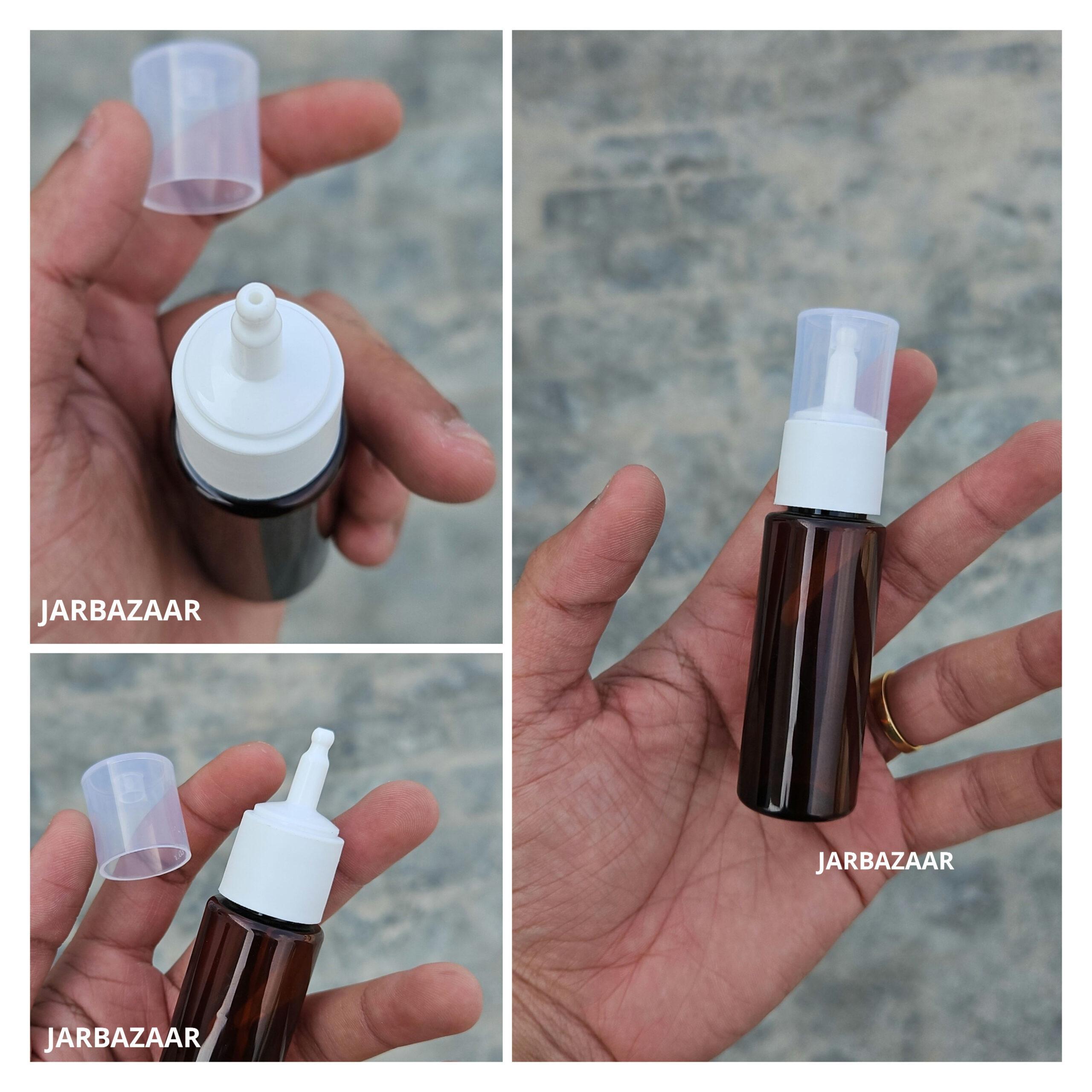 30 ML Pet Bottle (With Oil Nozzle Cap)