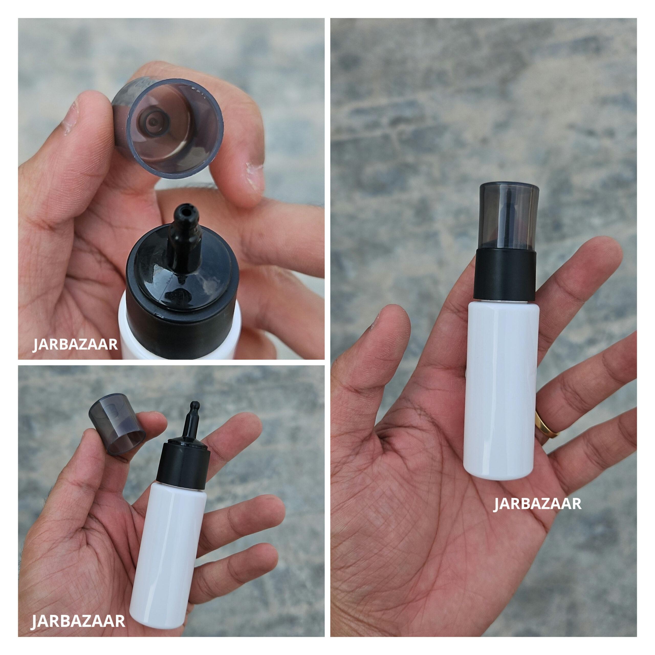 30 ML Pet Bottle (With Oil Nozzle Cap)