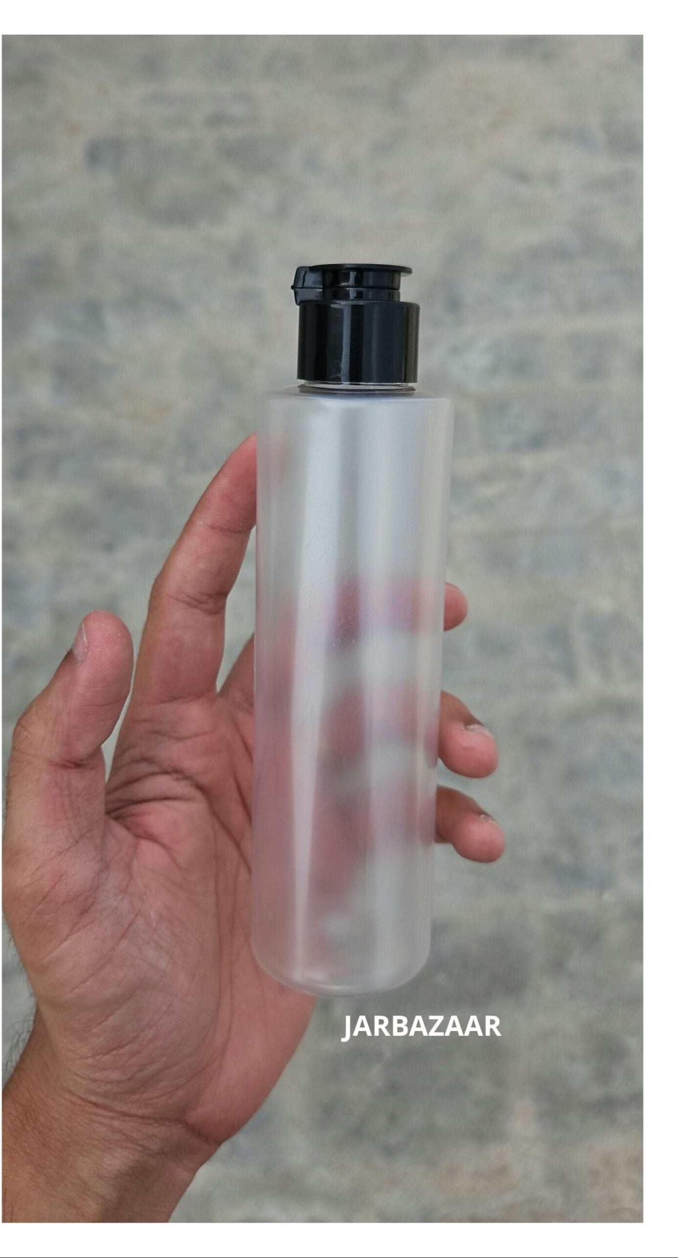 200 ML Sleek Frosted Fliptop Bottle