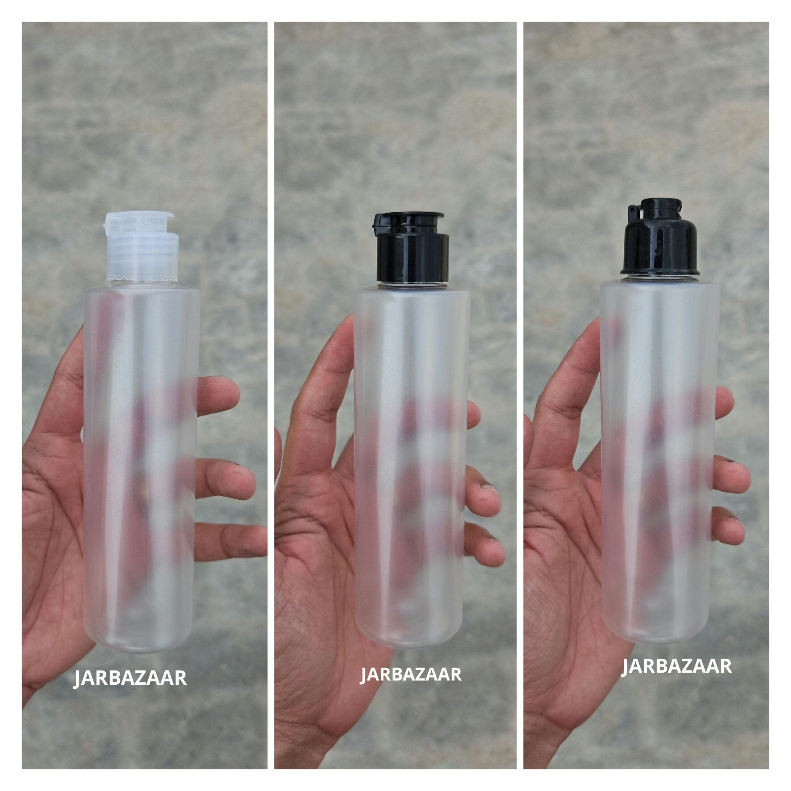 200 ML Sleek Frosted Fliptop Bottle