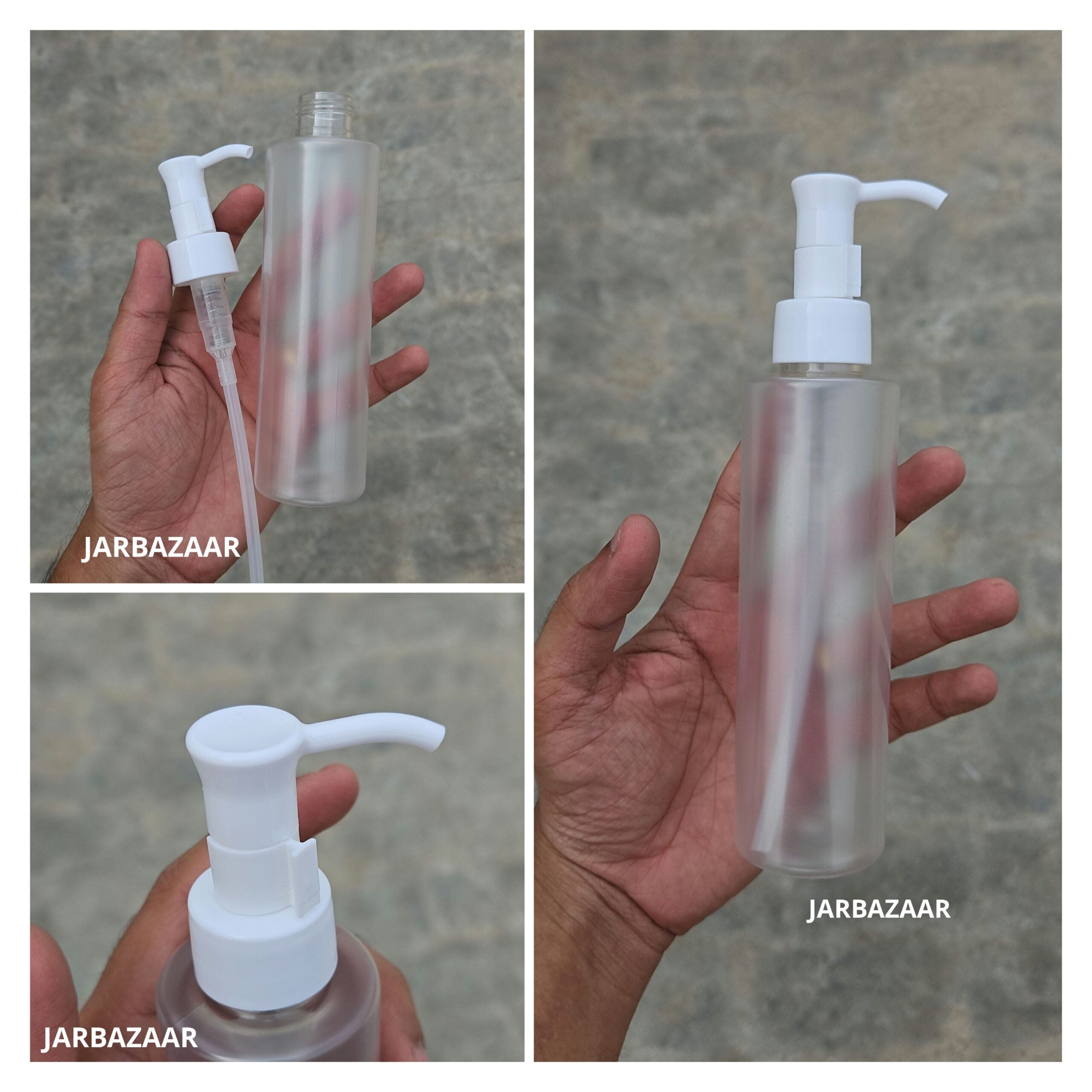 200 ML Sleek Frosted Dispenser Bottle