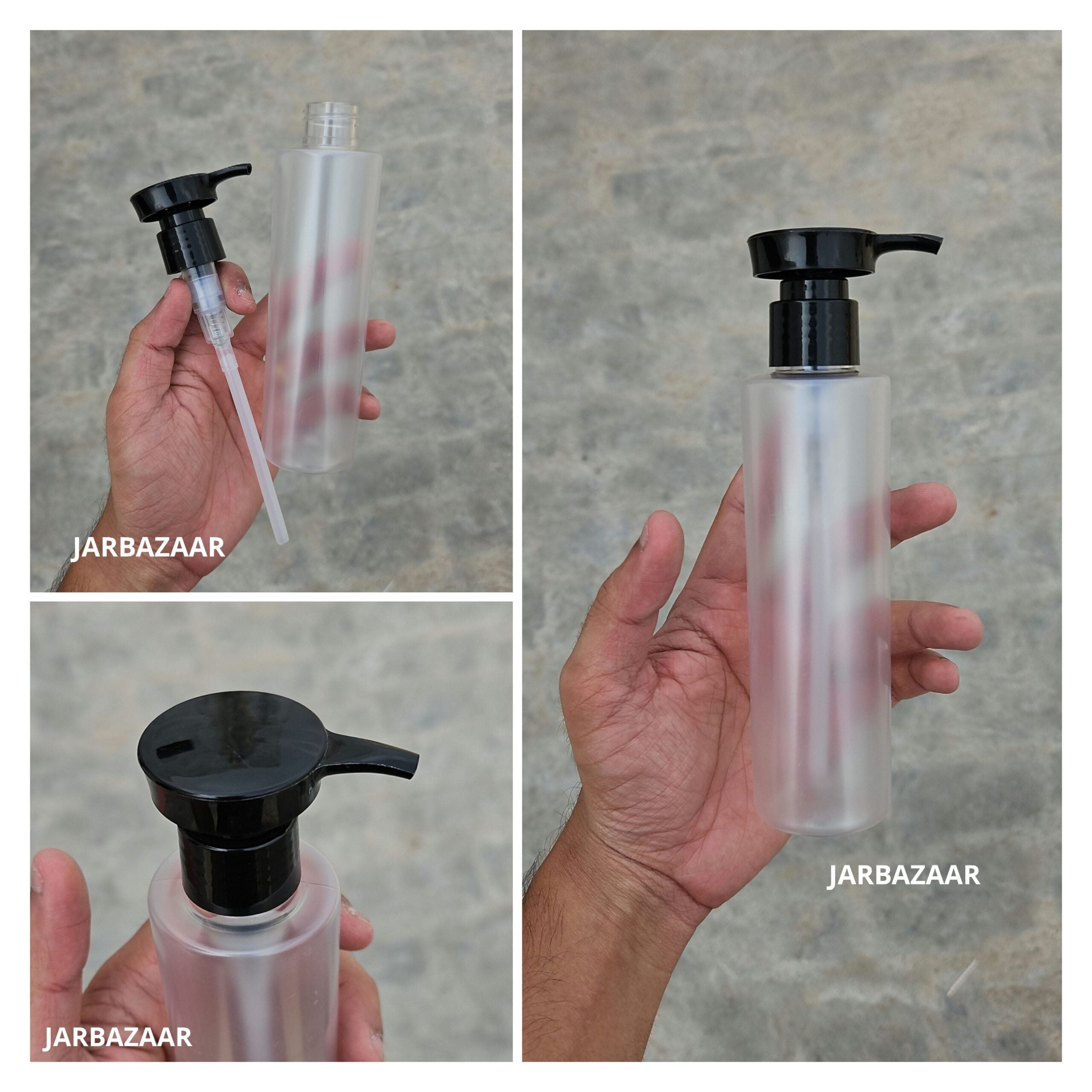 200 ML Sleek Frosted Dispenser Bottle