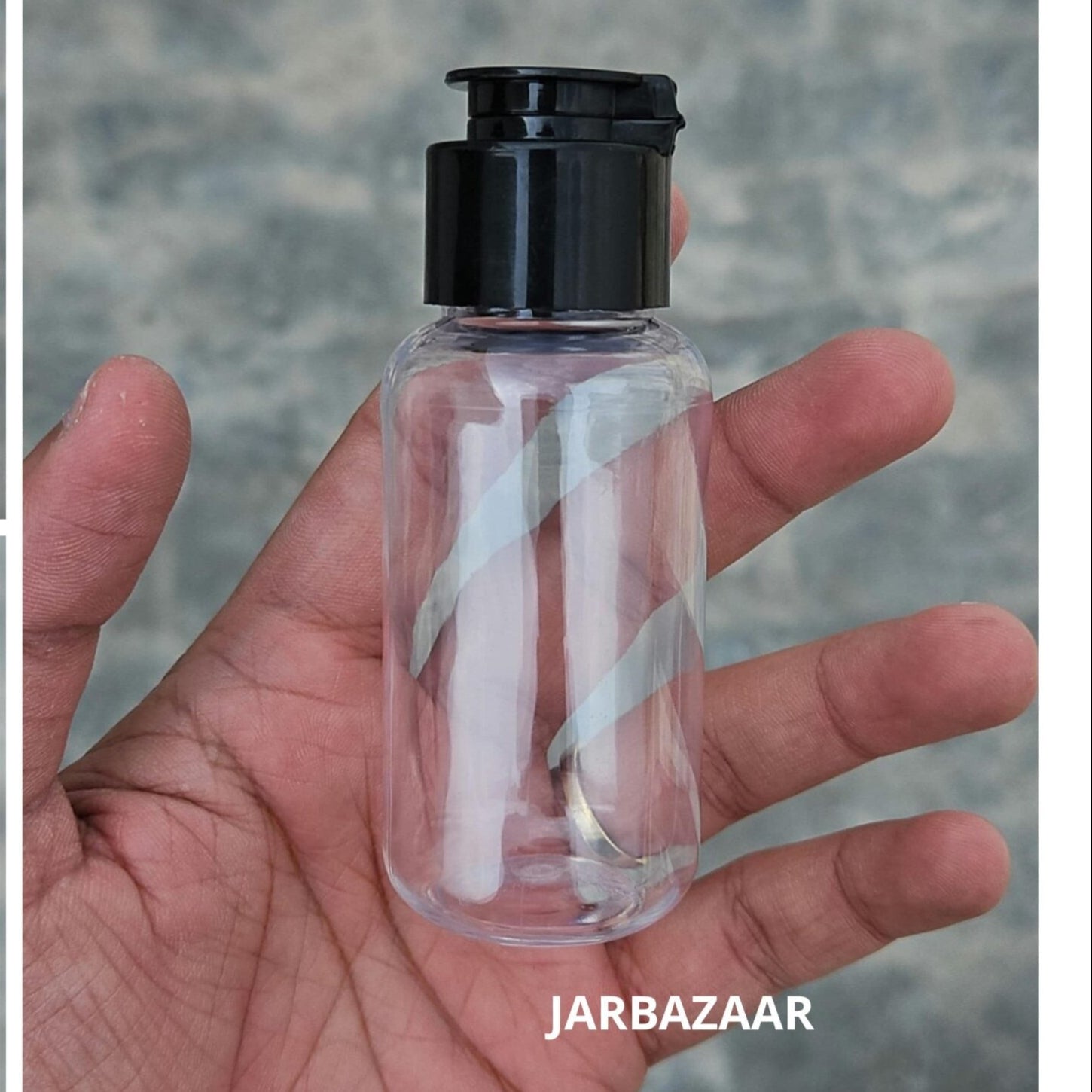 50 ml T.P Boston Fliptop Bottle