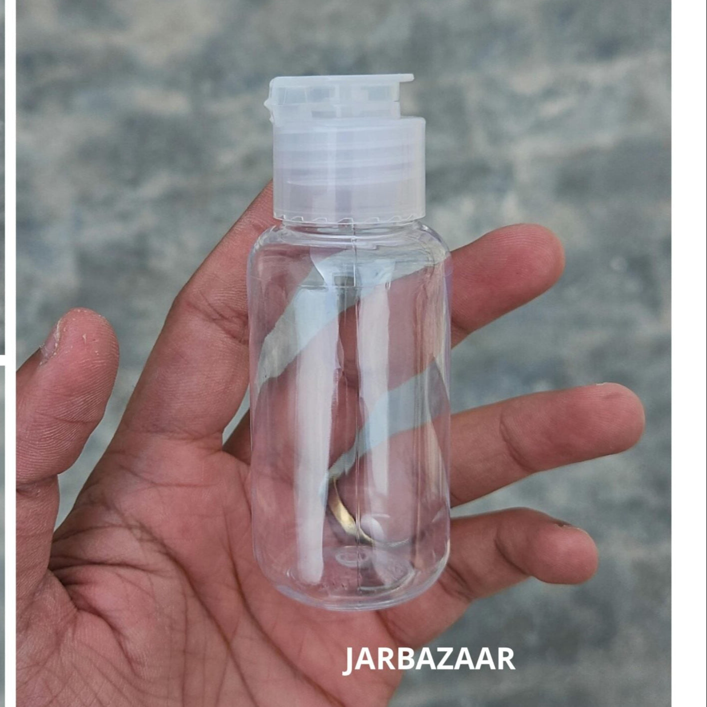 50 ml T.P Boston Fliptop Bottle