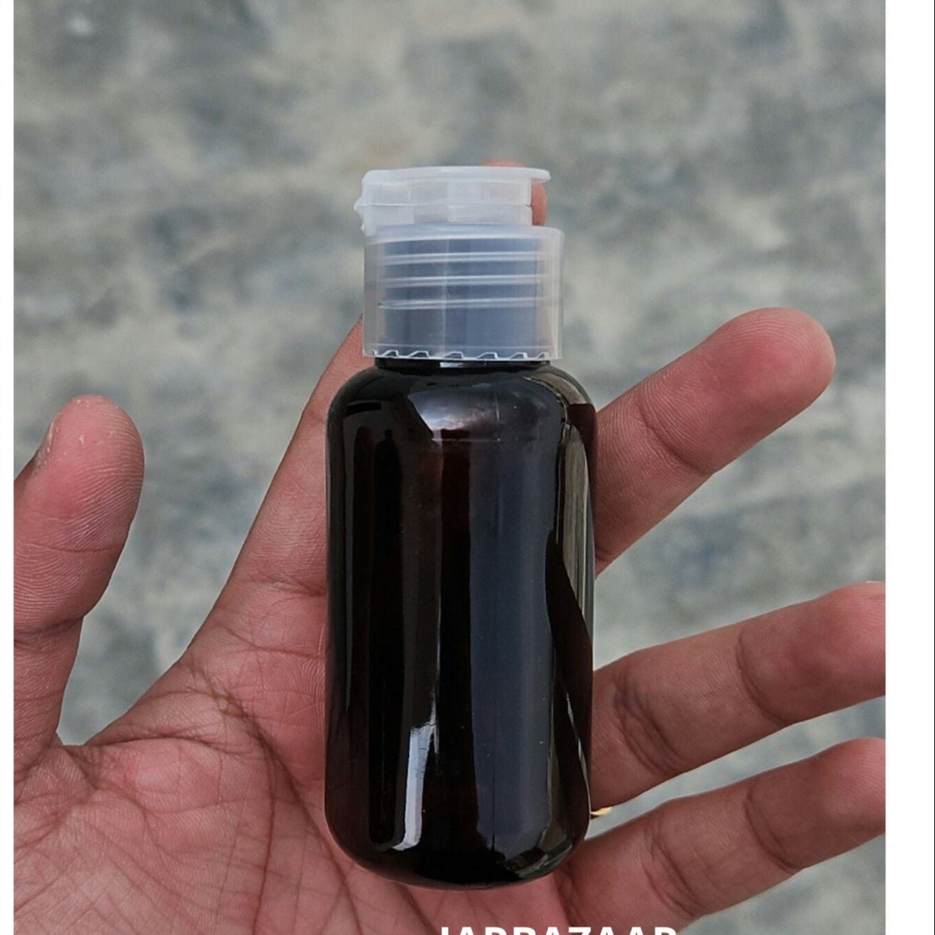 50 ML Amber Boston Fliptop Bottle