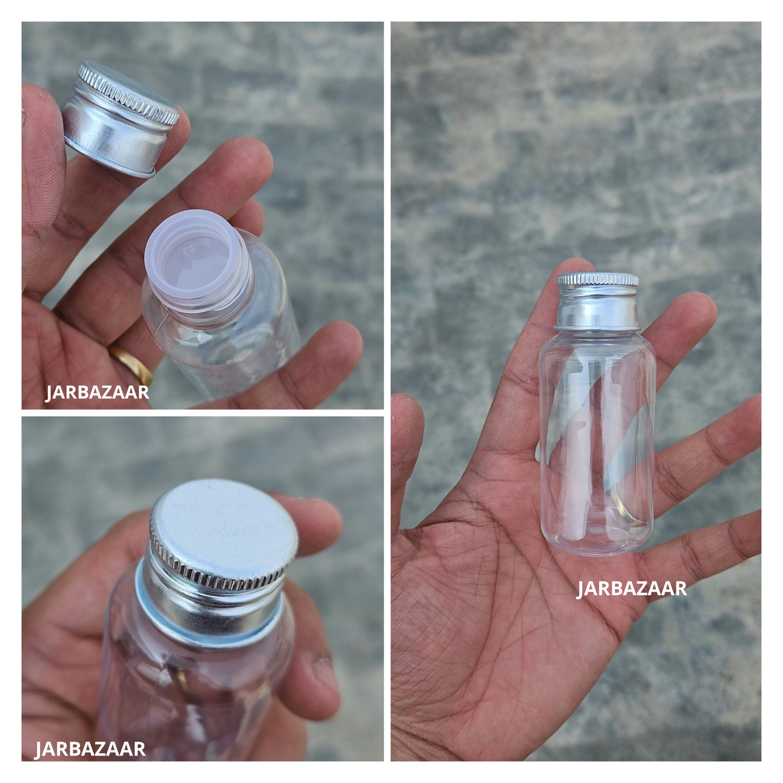 50 ML Boston T.p Bottle (With Aluminium Cap)