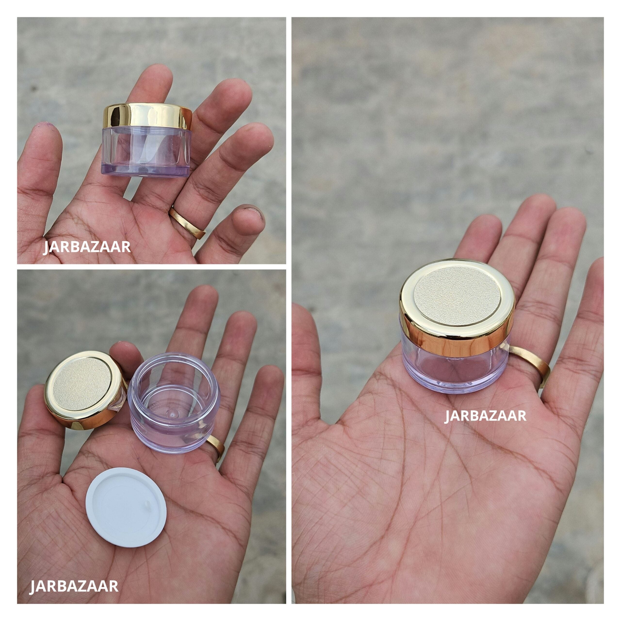15 Gram Transparent Sanjar (Golden Cap)