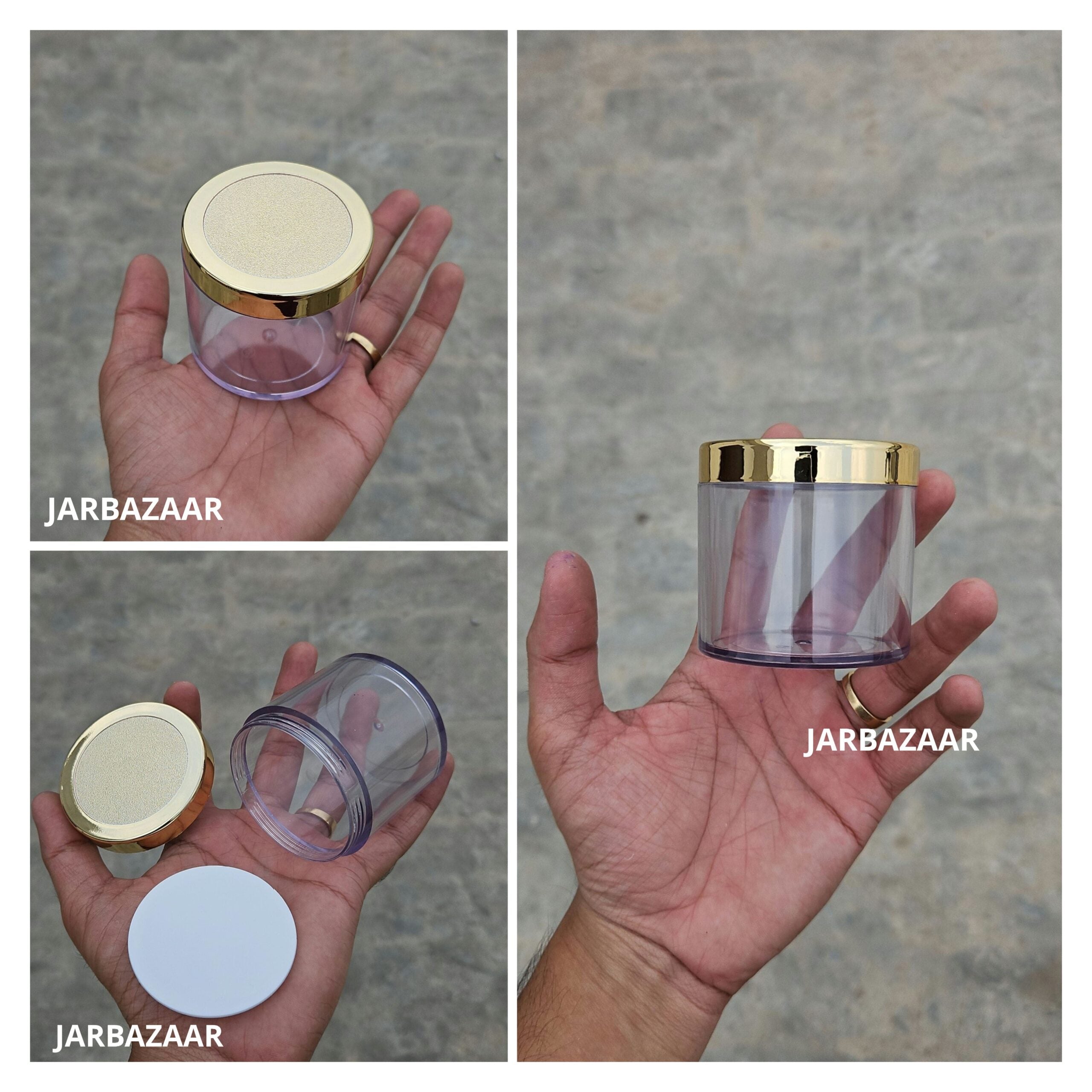 100 Gram Acrylic Sanjar (Golden Cap)