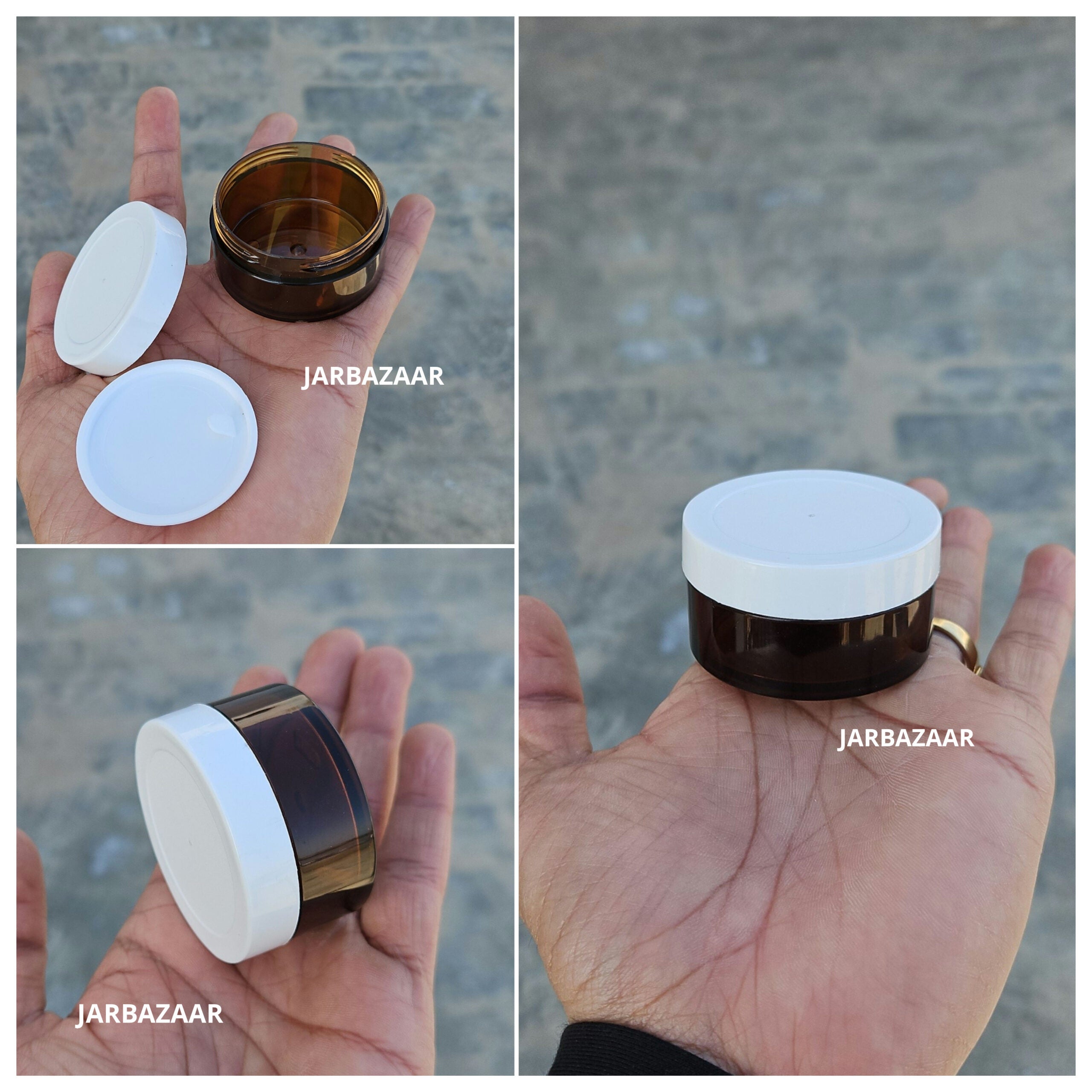 25 Gram Amber Acrylic Sanjar