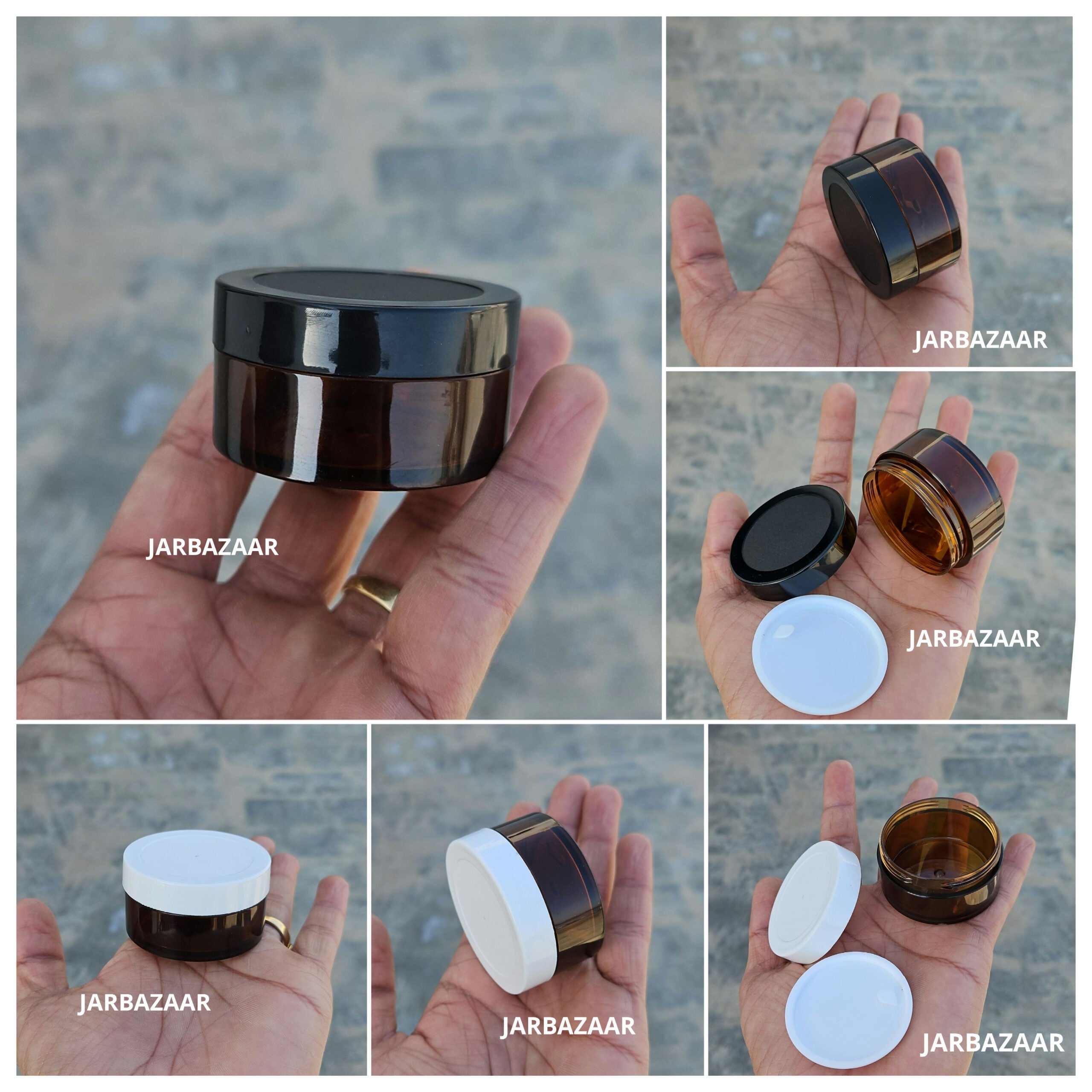 25 Gram Amber Acrylic Sanjar