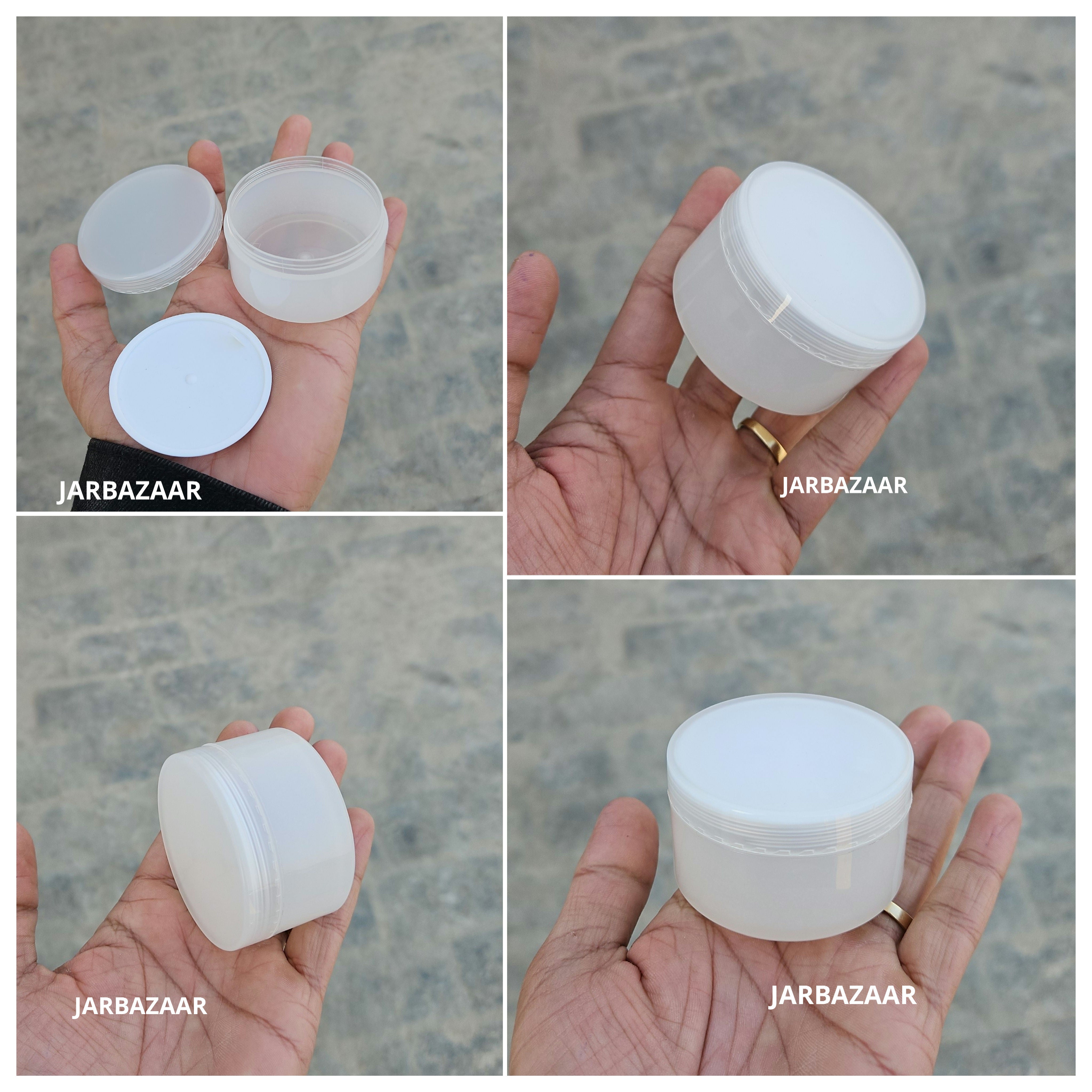 50 Gram Translucent Plastic Jar