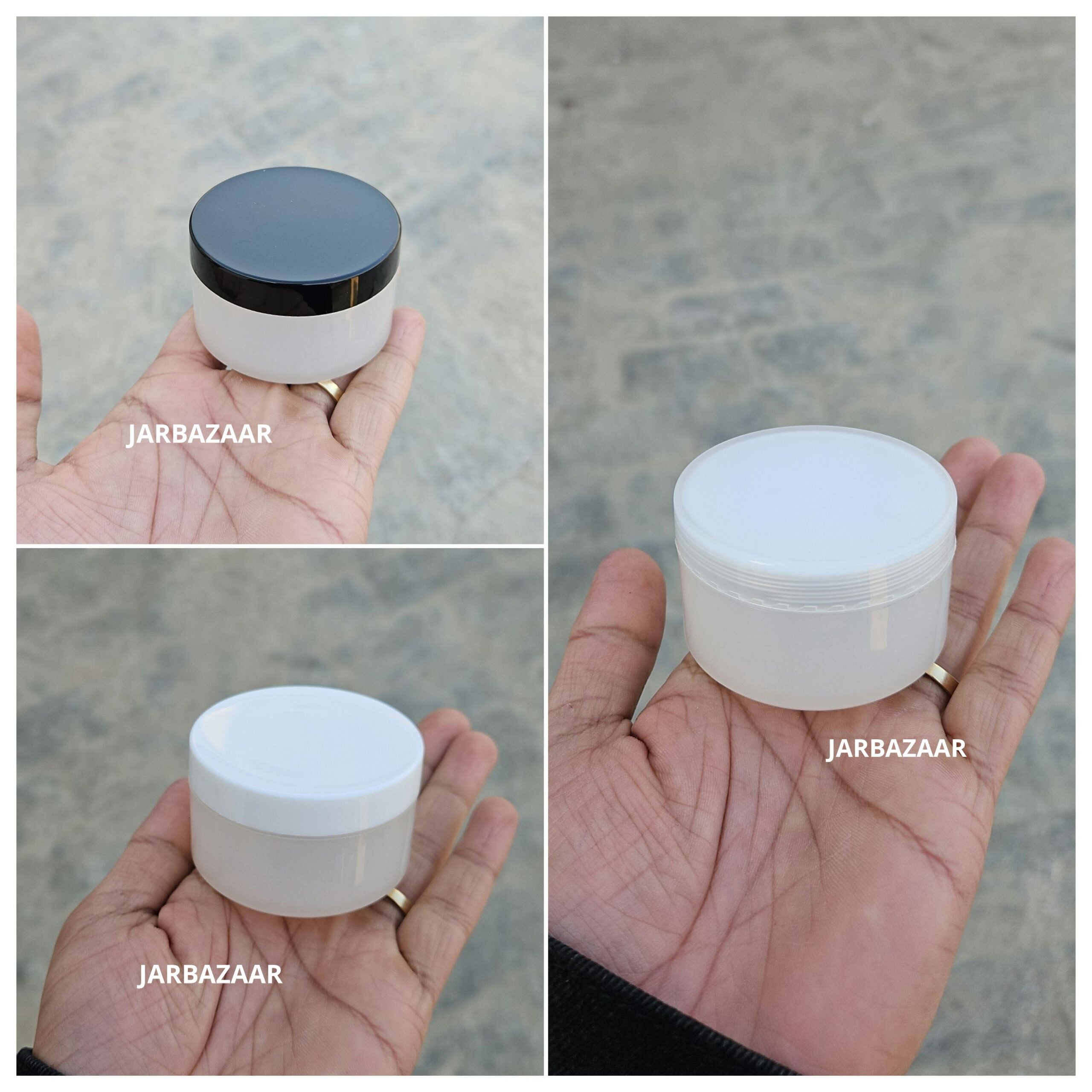 50 Gram Translucent Plastic Jar