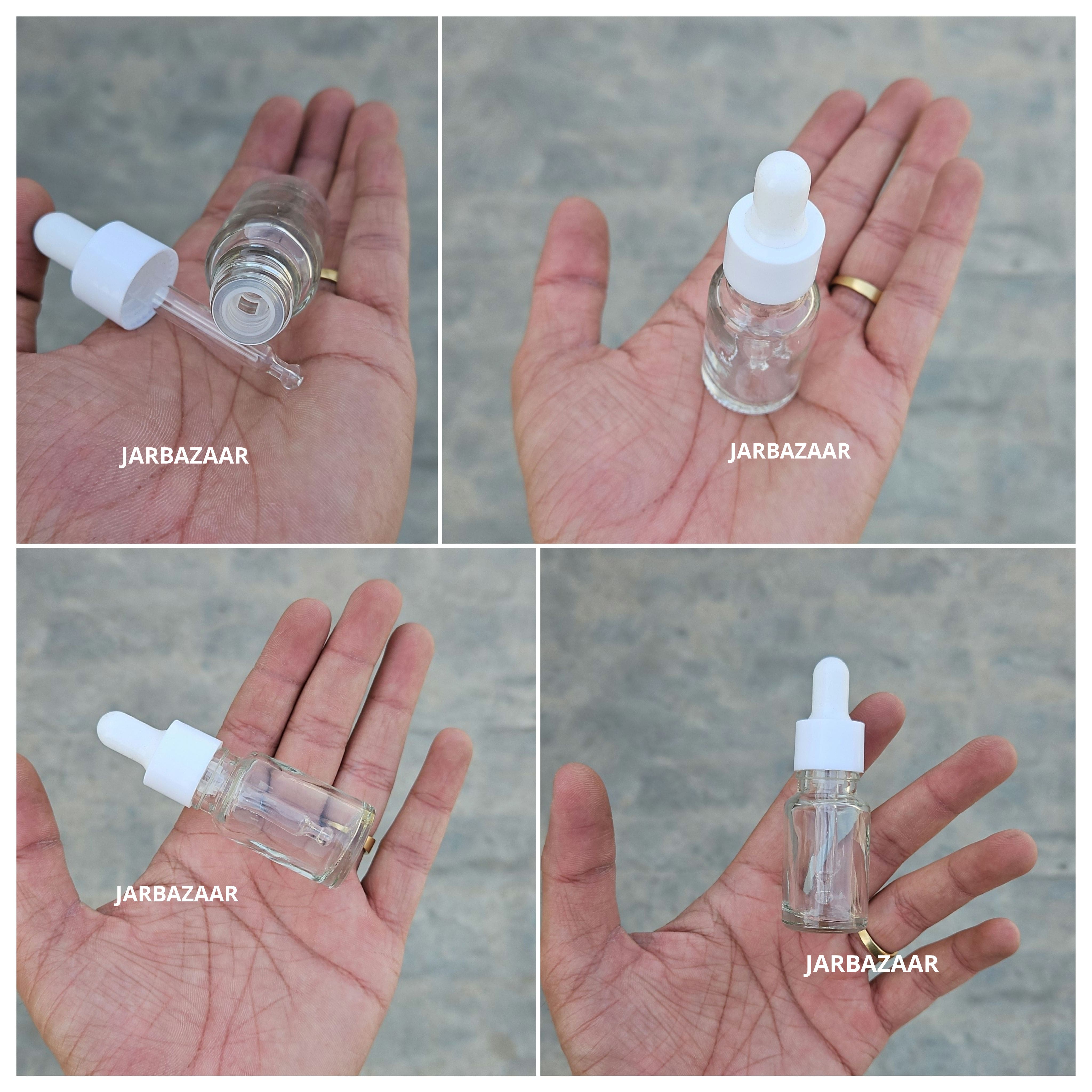 10 ML Transparent Dropper Bottle