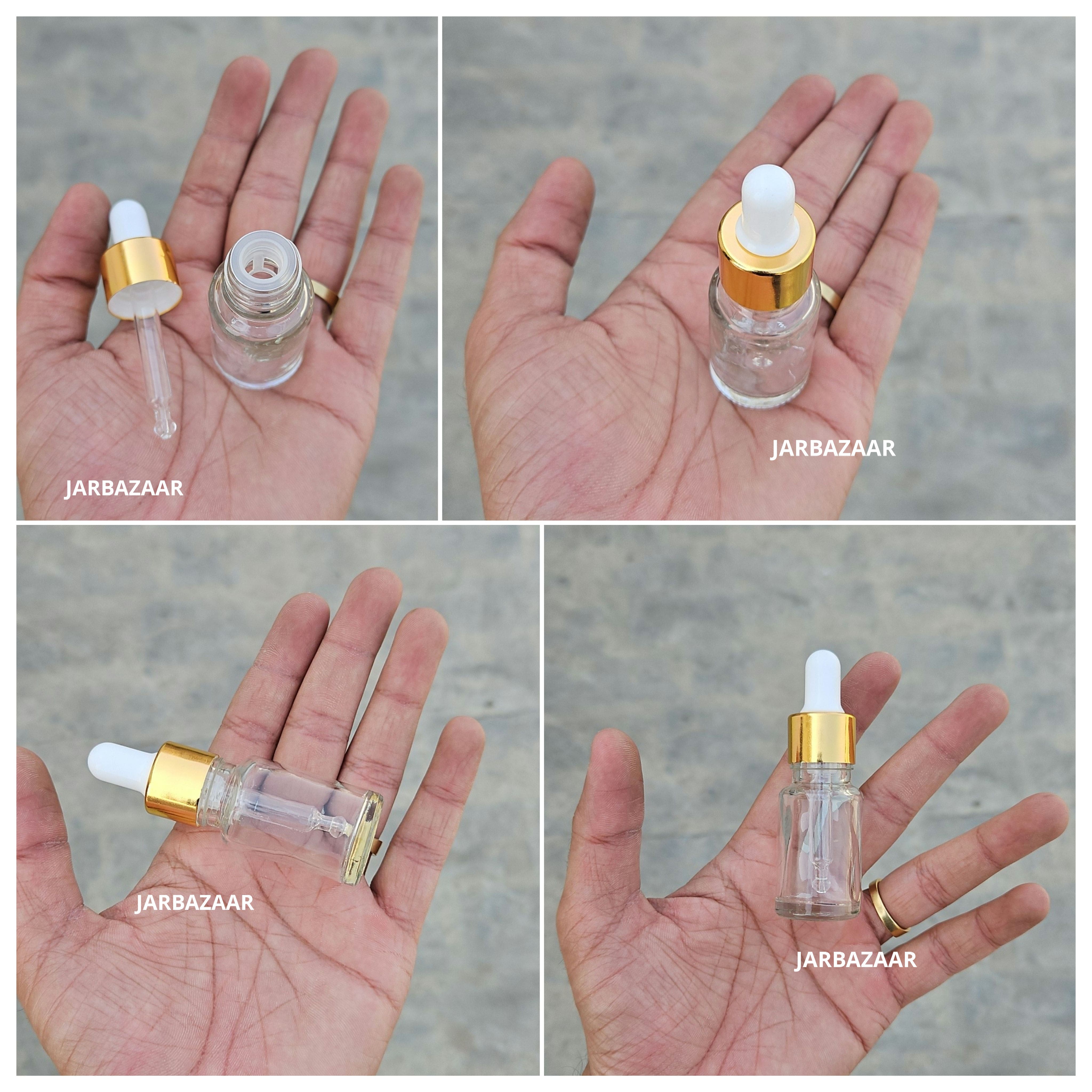 10 ML Transparent Dropper Bottle