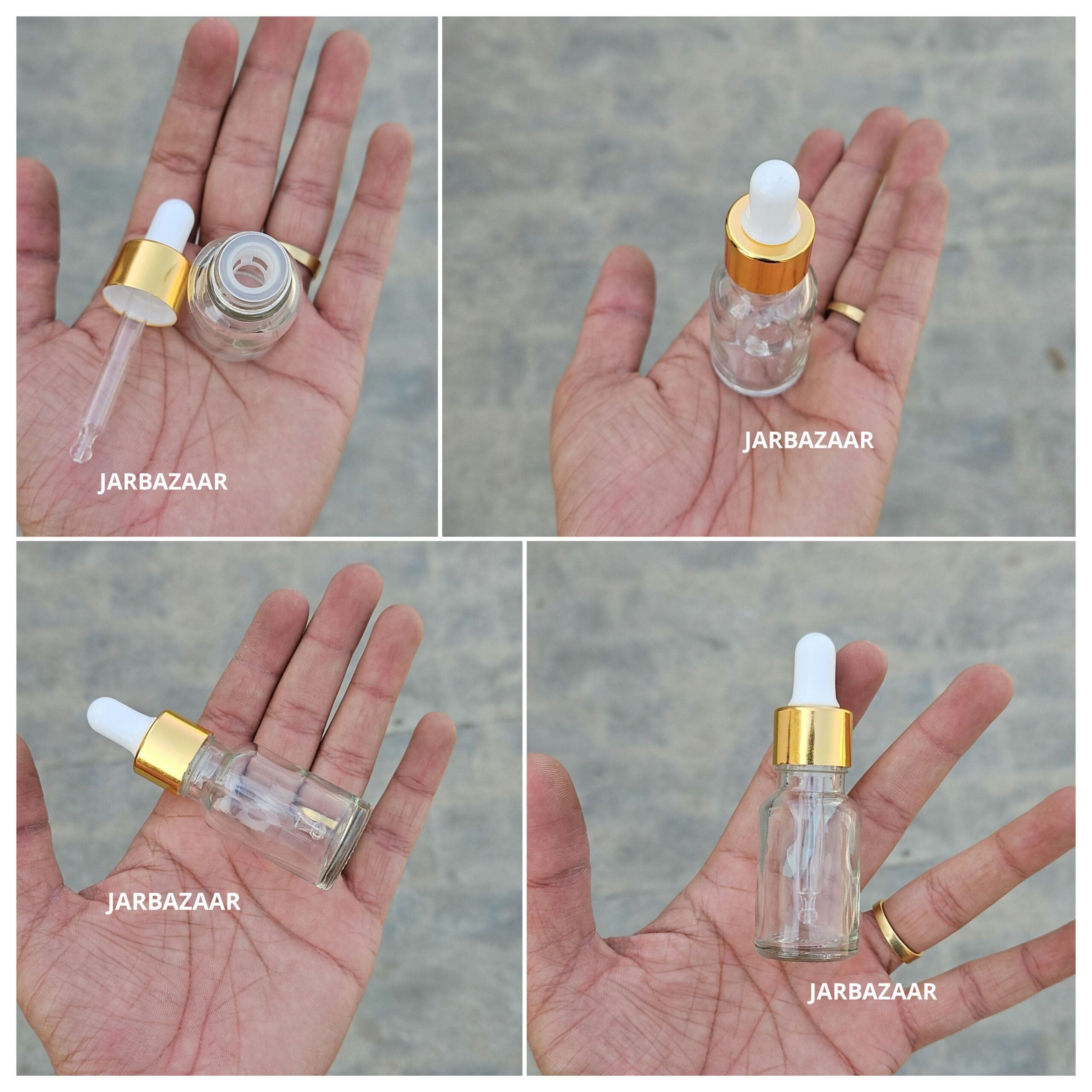 15 ML Transparent Dropper Bottle