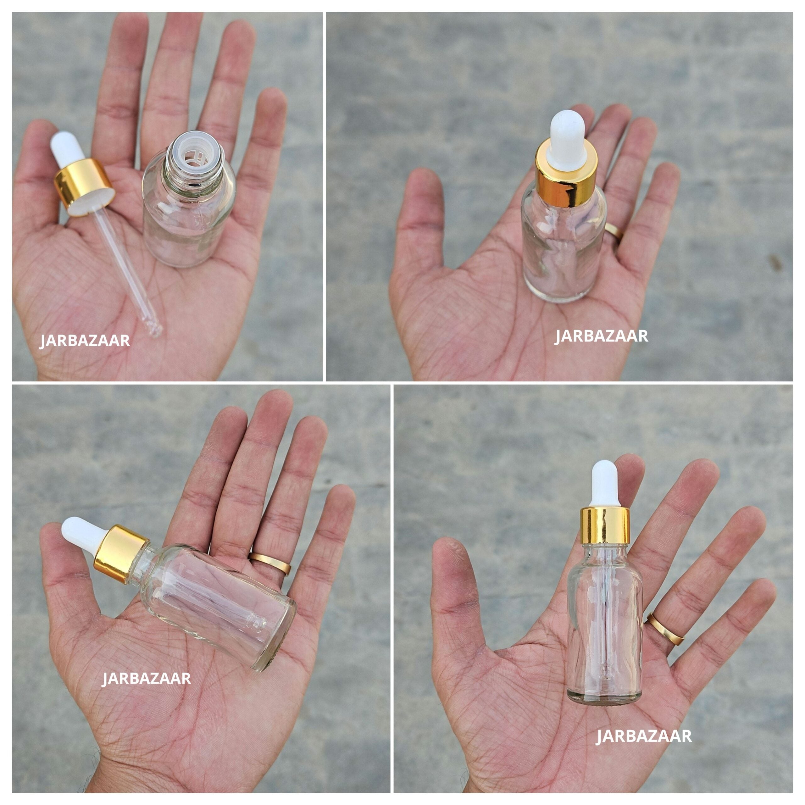 30 ML Transparent Dropper Bottle