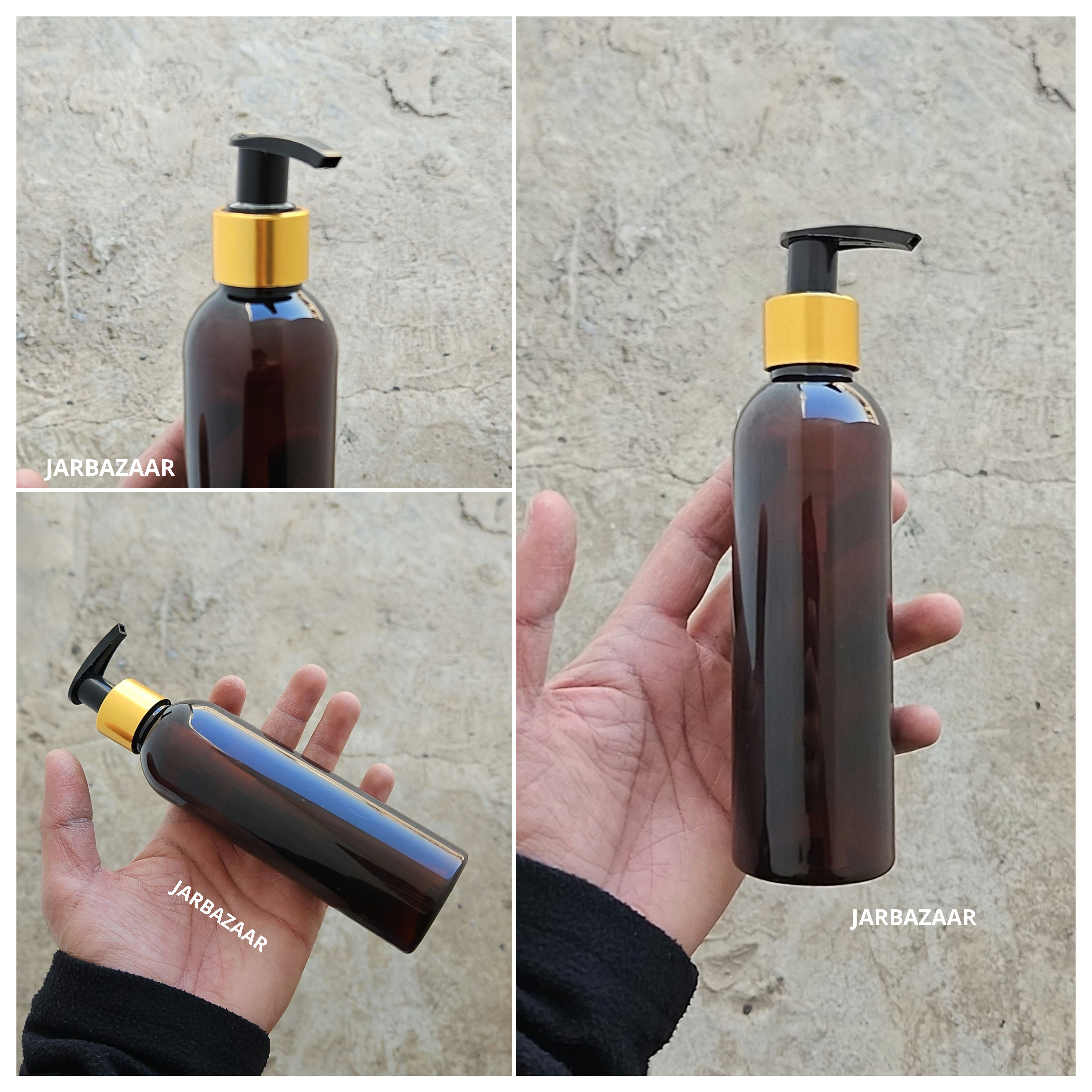 200 ML Avon Amber Dispenser Bottle (Golden Black/Golden White)
