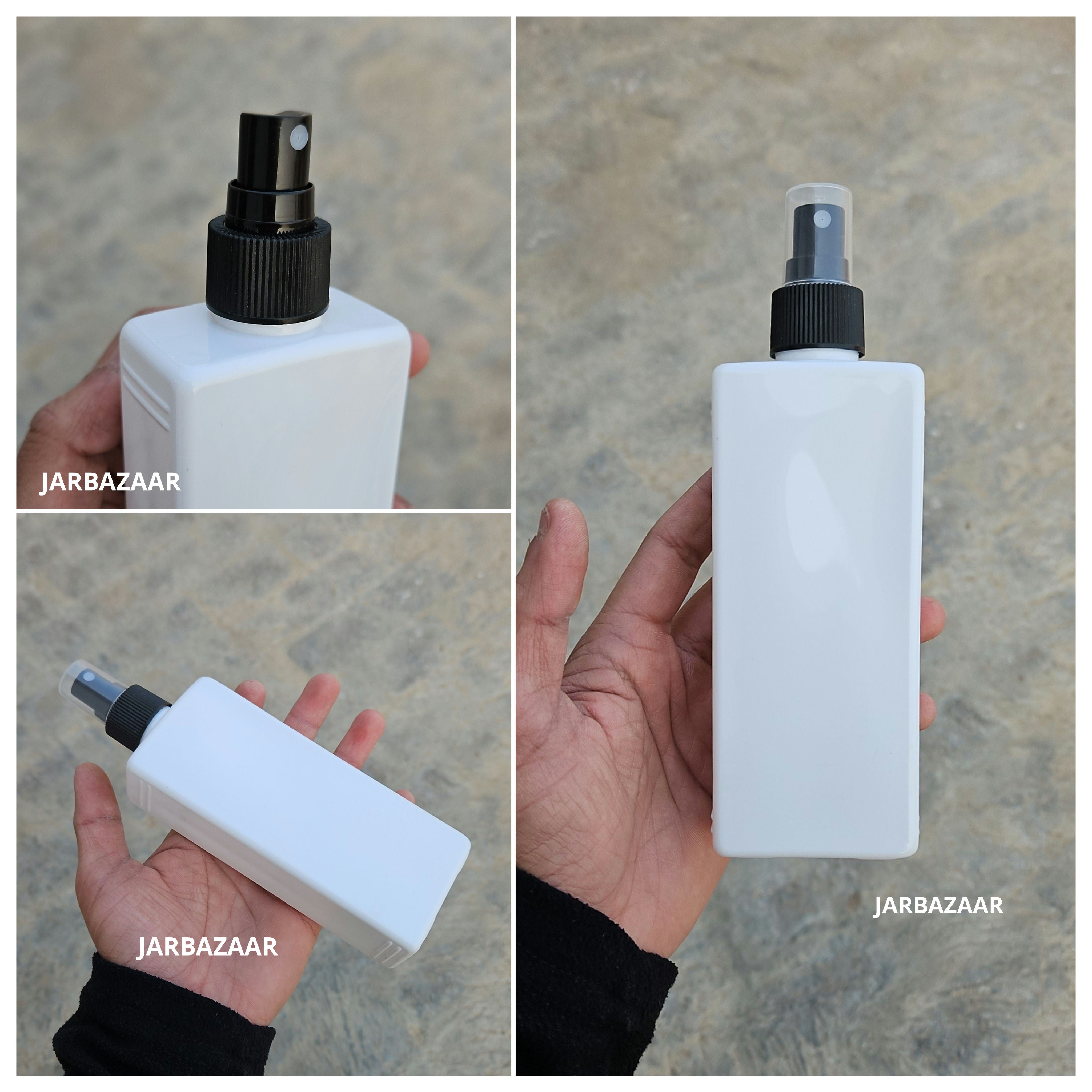250 ML Rectangle White Pet Spray Bottle
