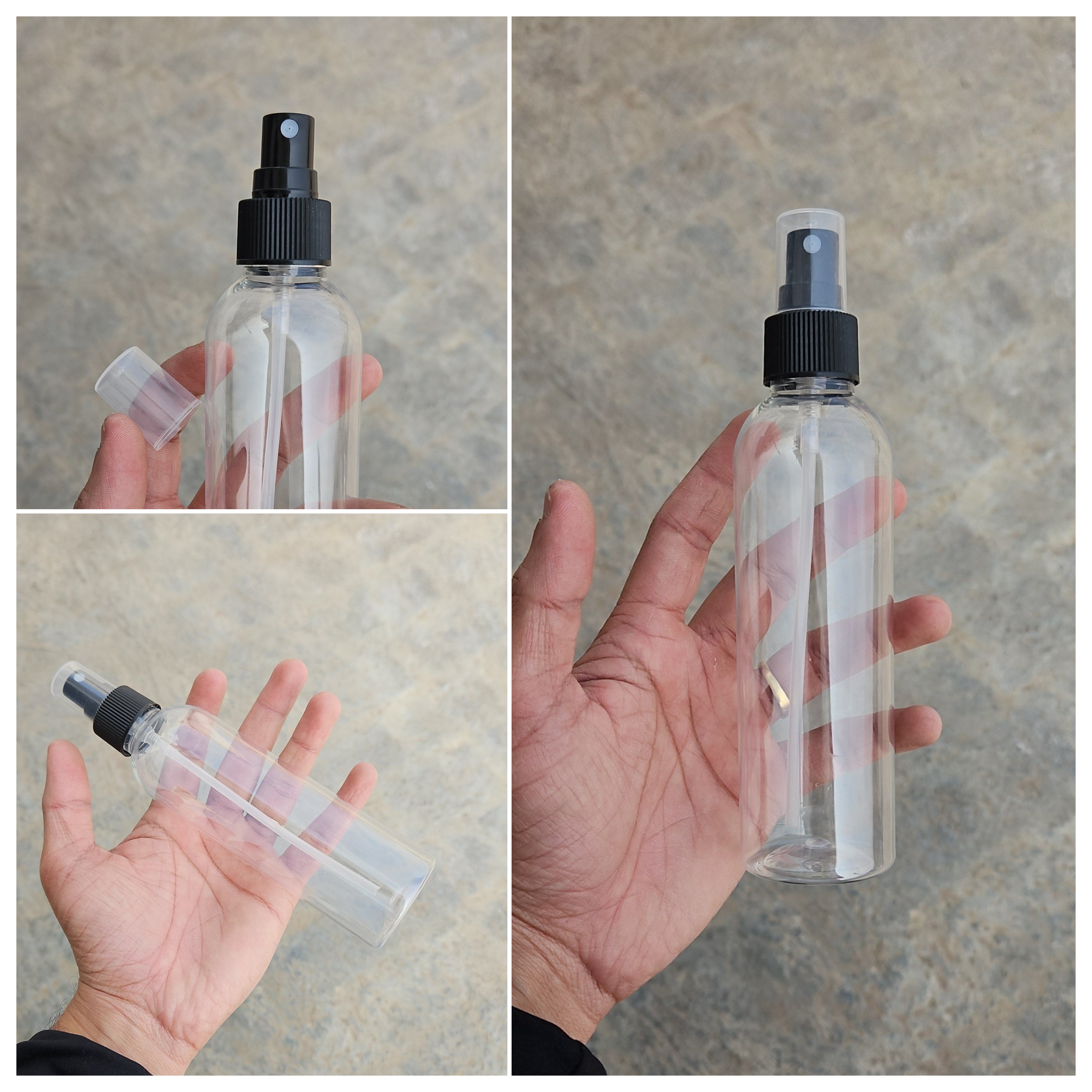 200 ML Avon Transparent Pet Spray Bottle