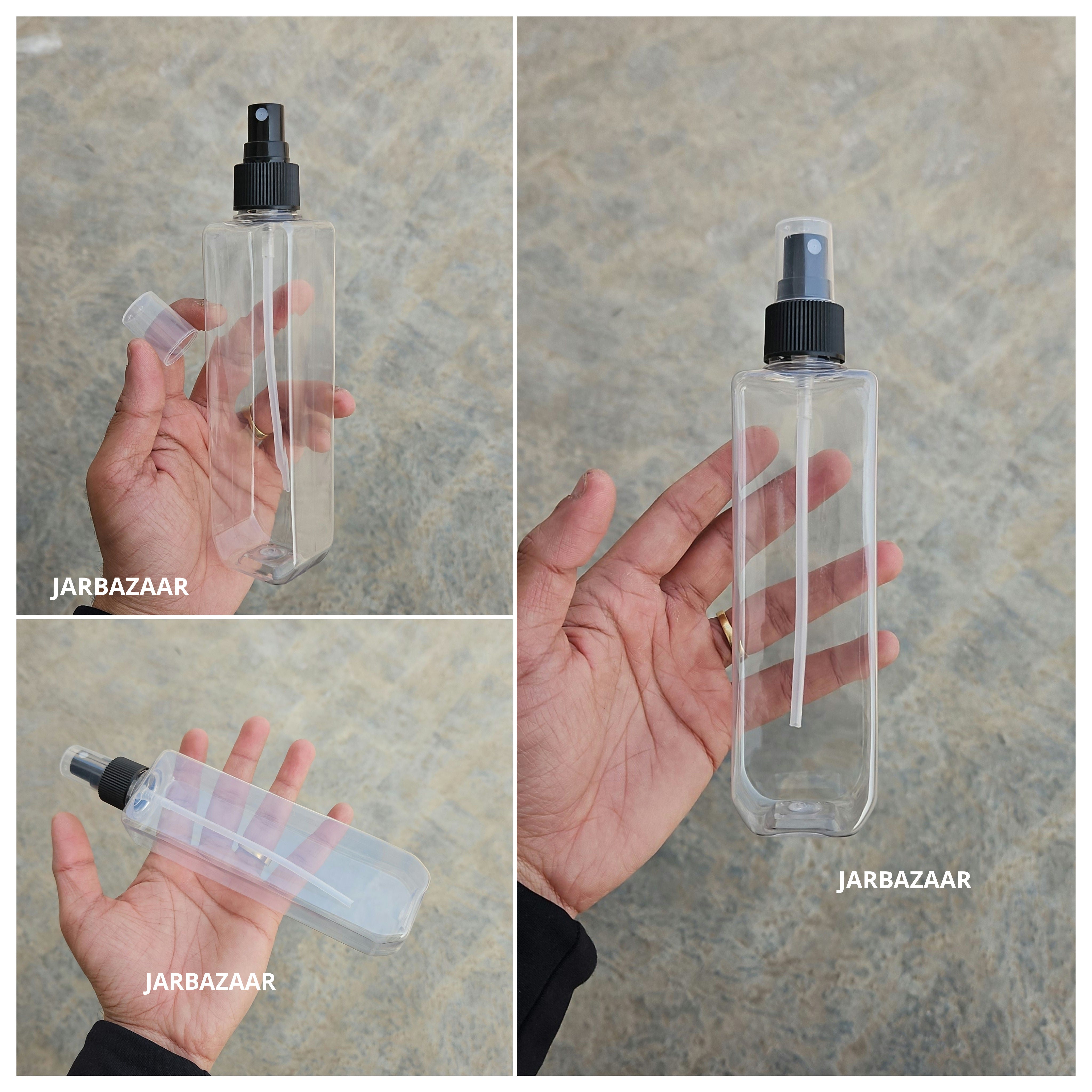 200 ML Cetra Transparent Pet Spray Bottle