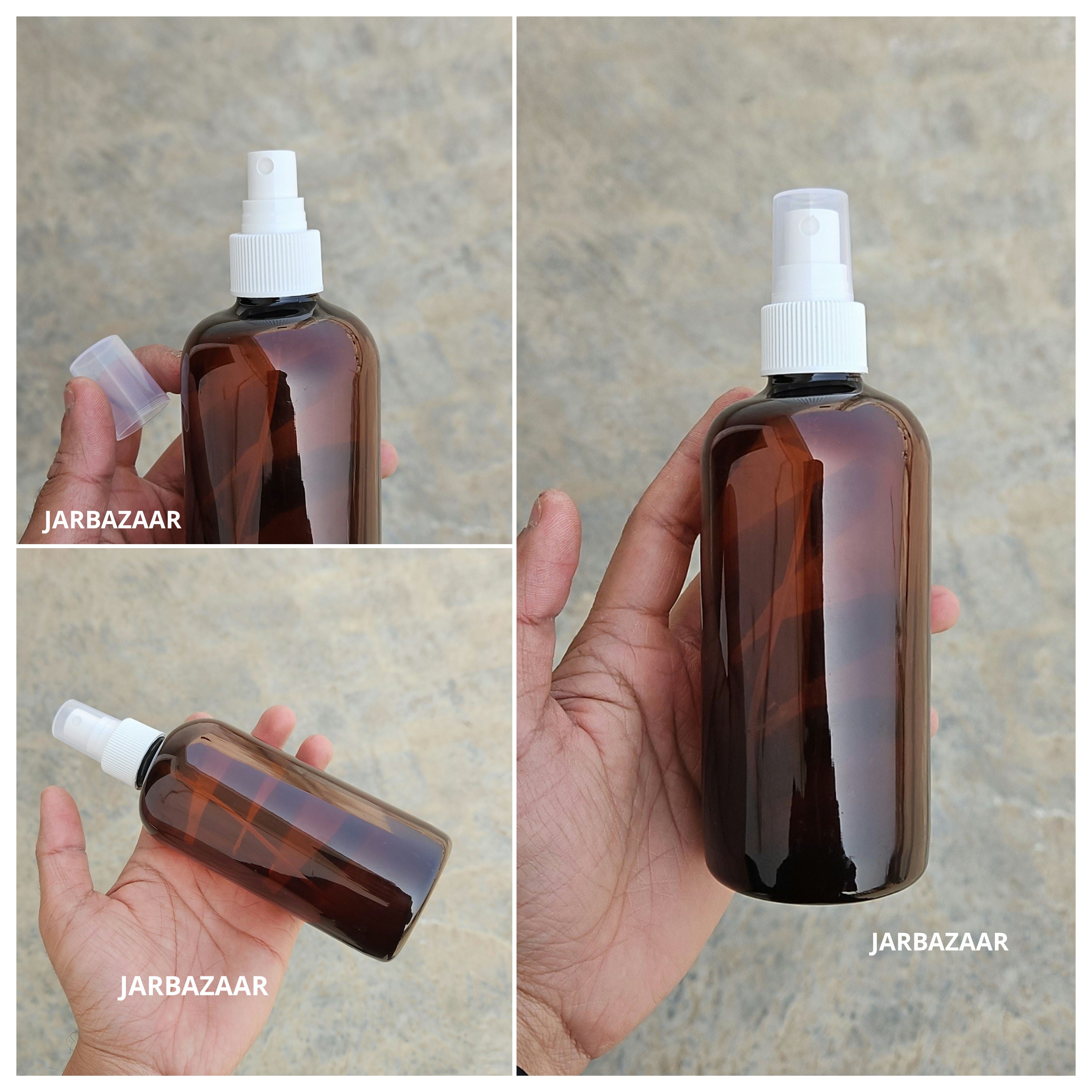 300 ML Boston Amber Pet Spray Bottle