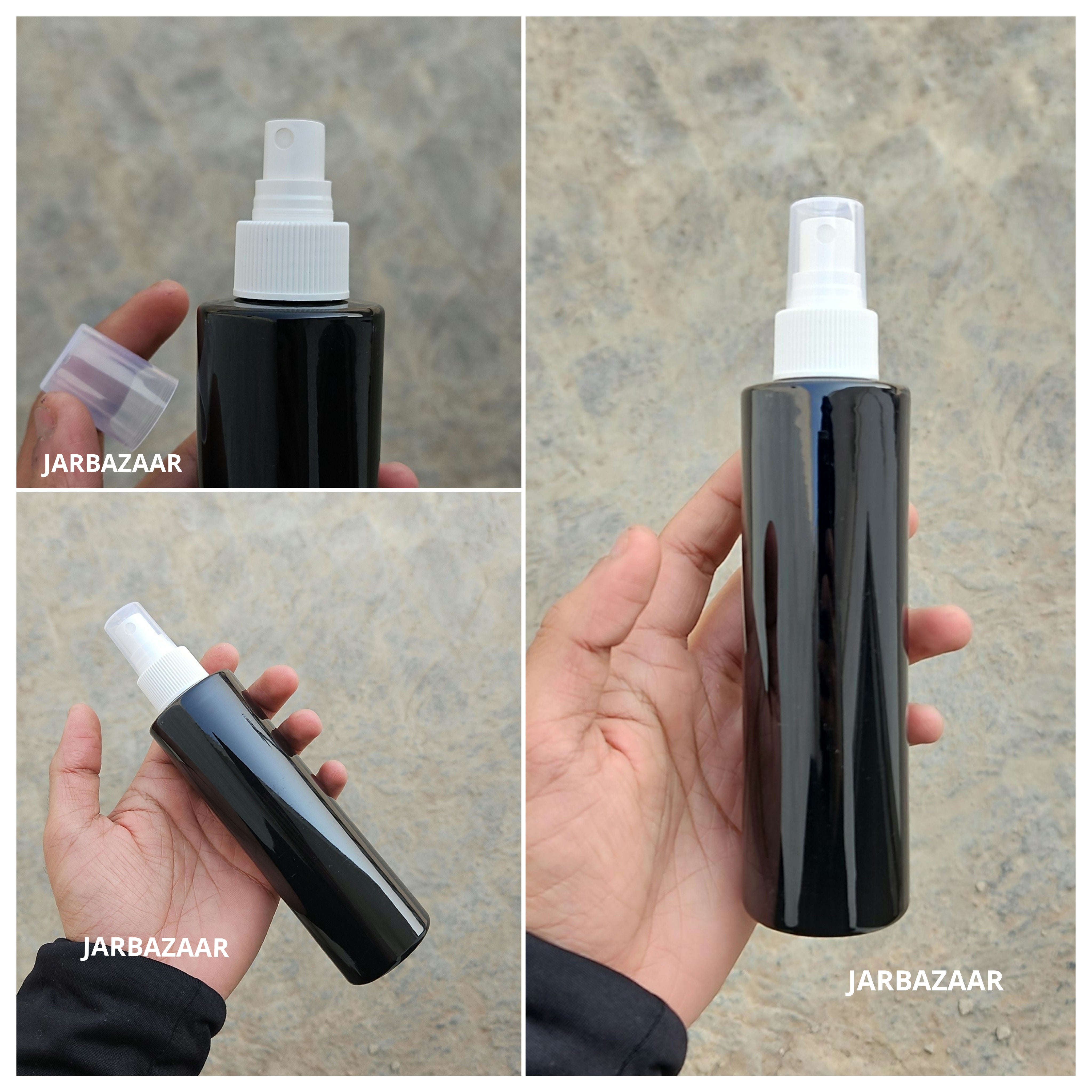 200 ML Sleek Black Pet Spray Bottle