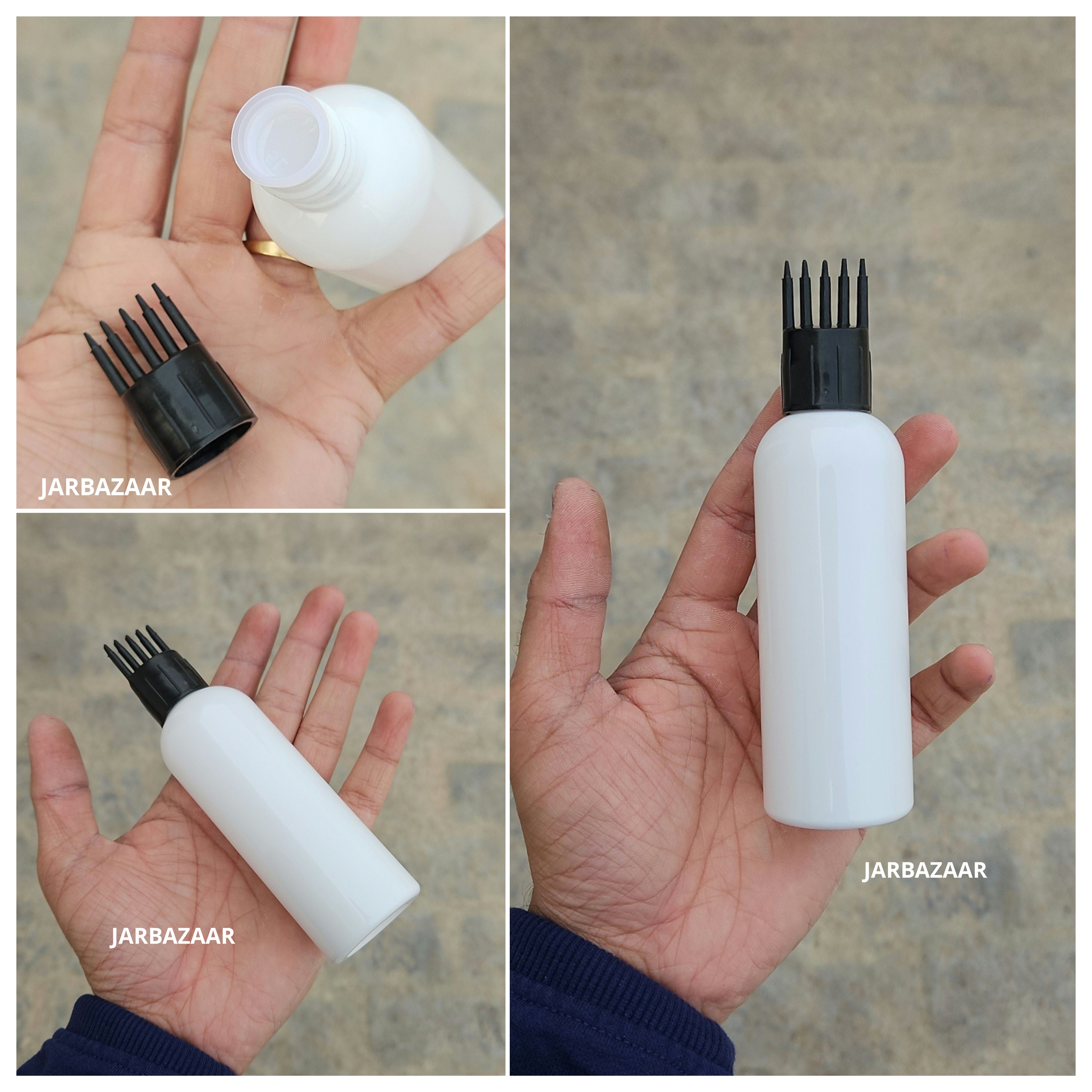 100 ML Avon White Pet Bottle (With Comb Cap)