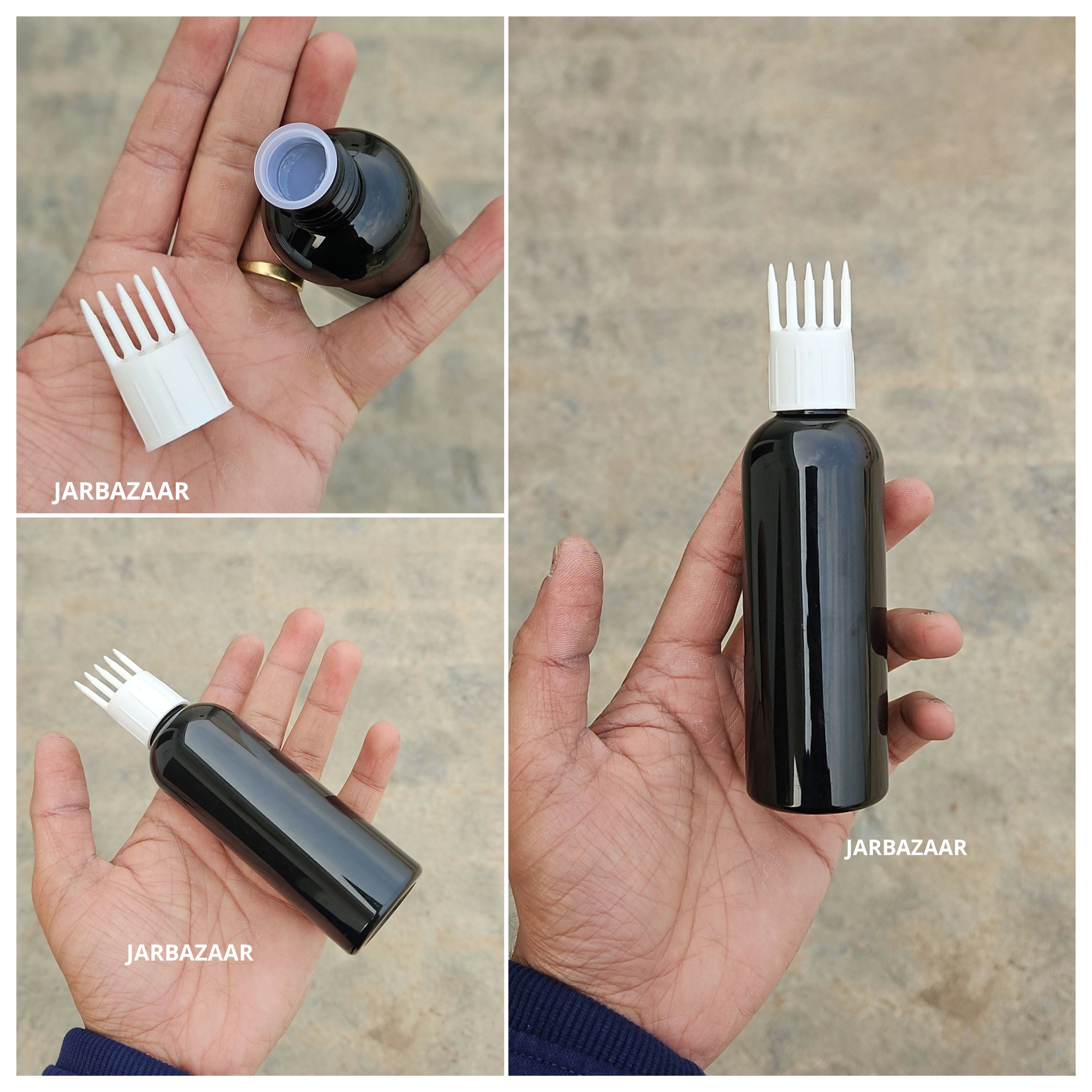 100 ML Avon Black Pet Bottle (With Comb Cap)