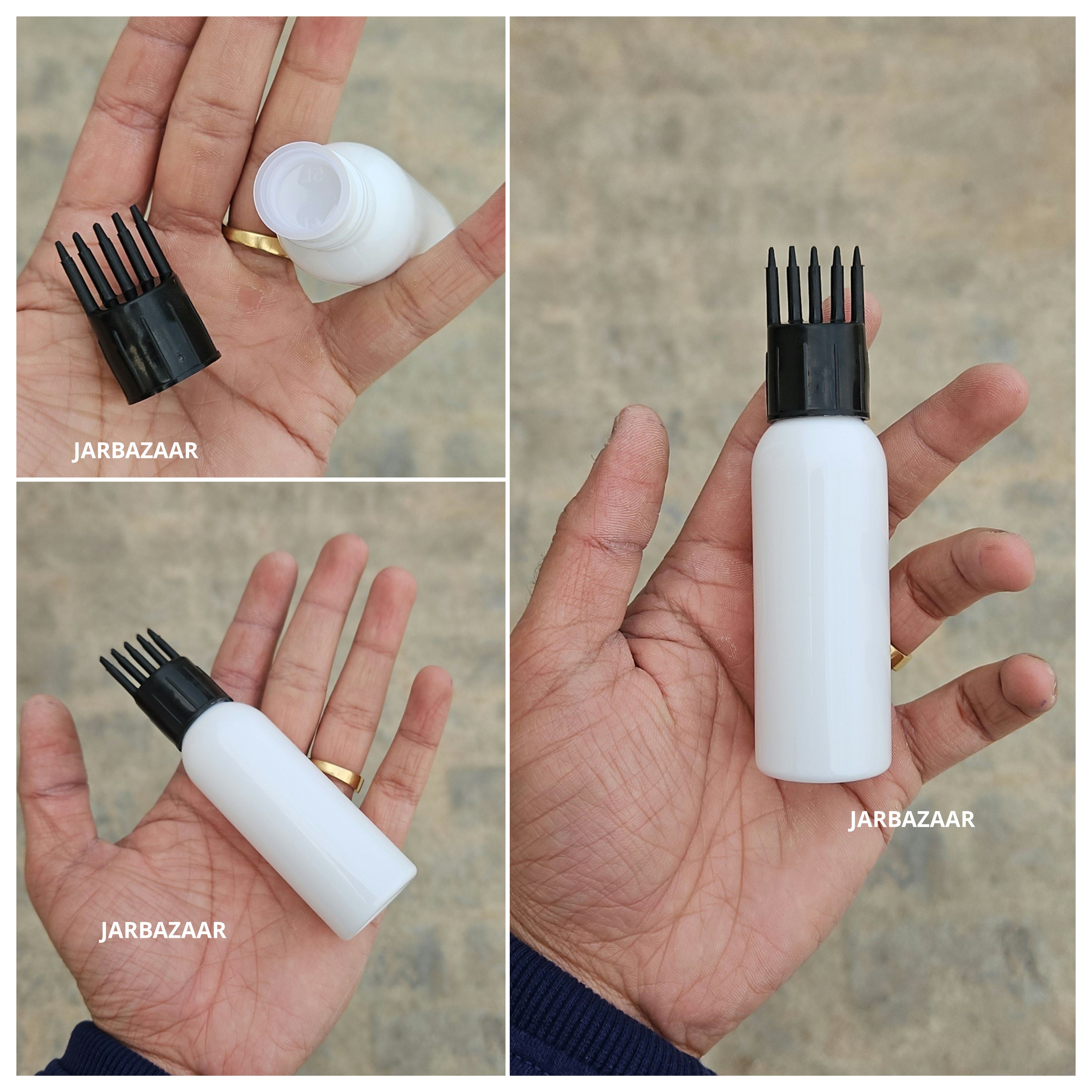 50 ML Avon White Pet Bottle (With Comb Cap)