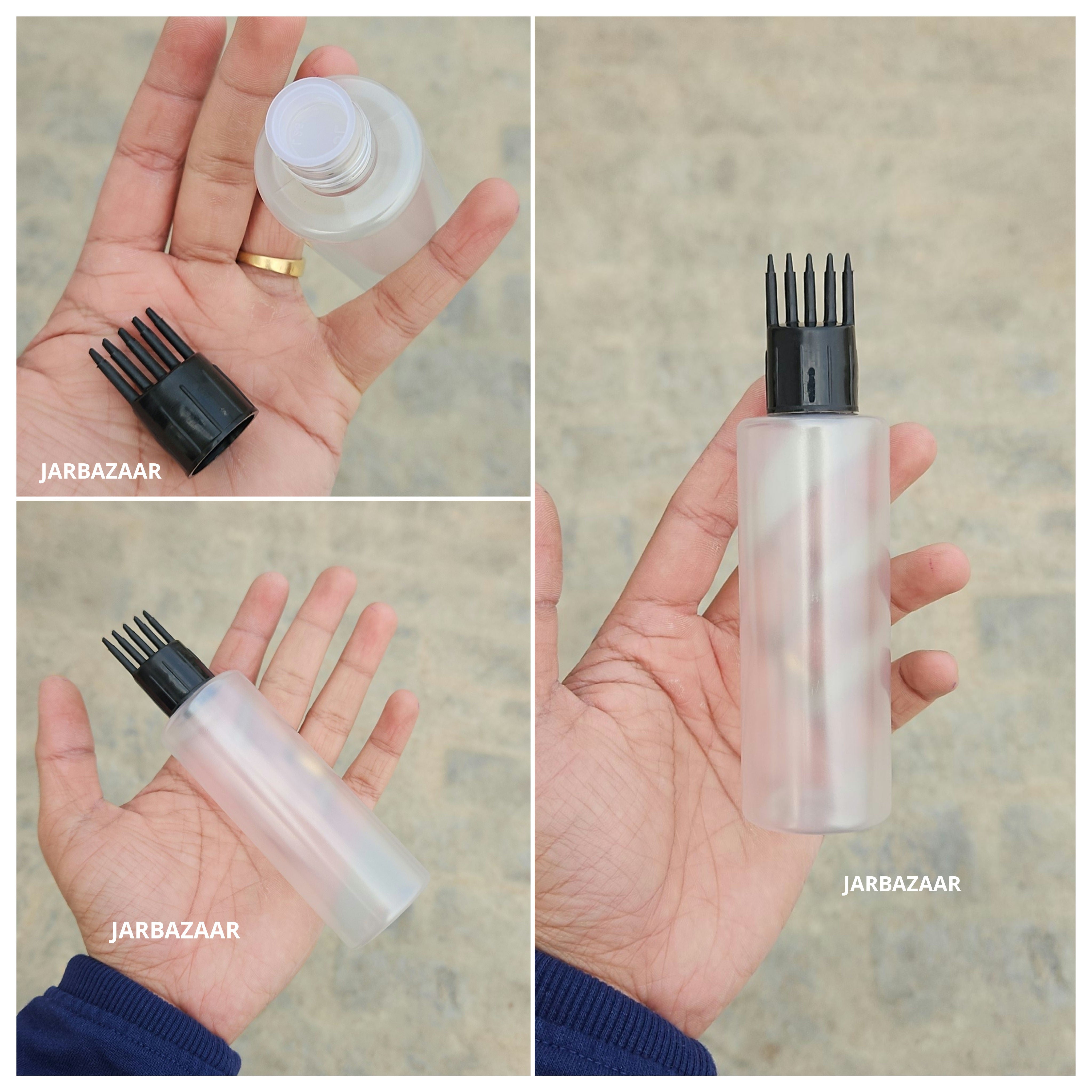 100 ML GLI Frosted Pet Bottle (With Comb Cap)