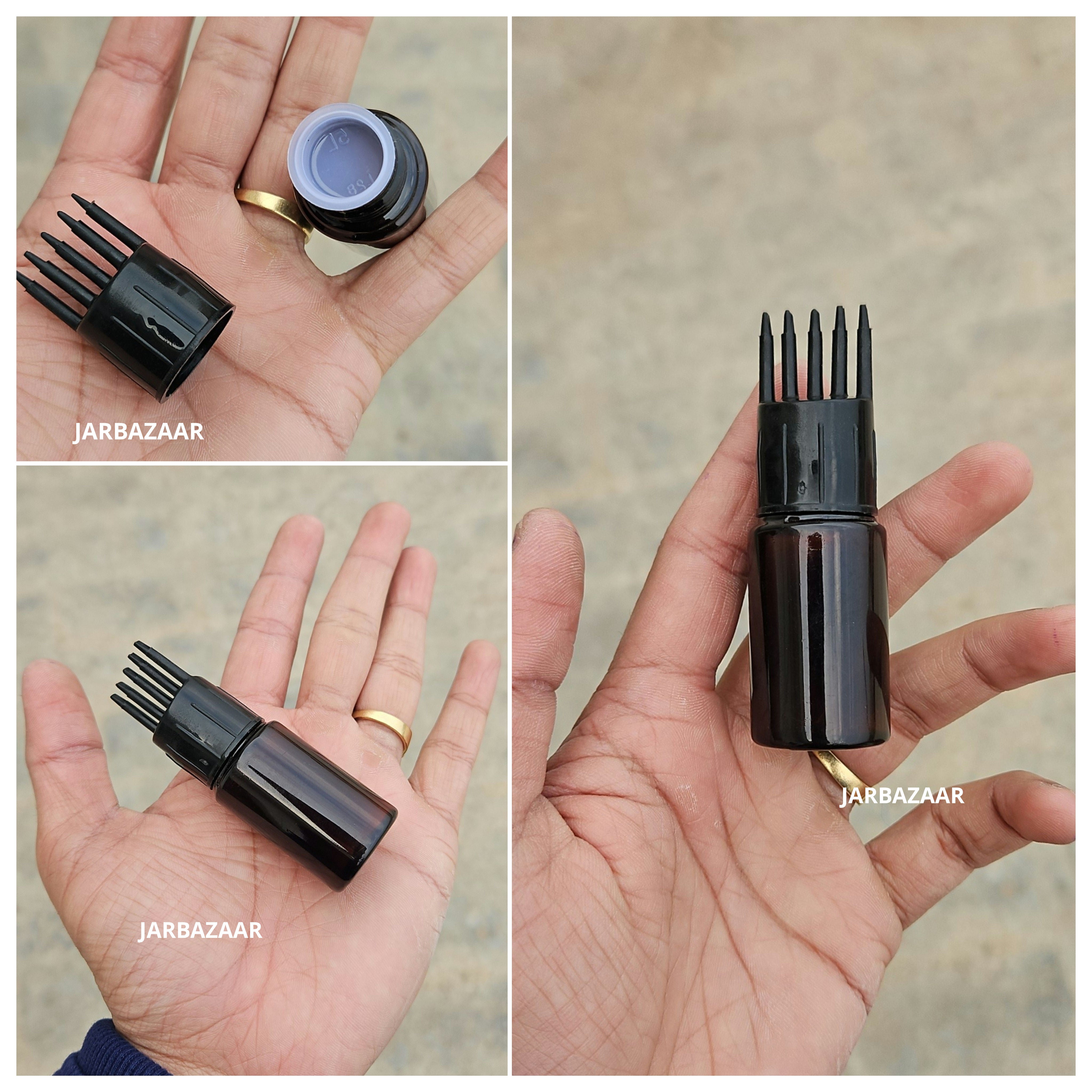 20 ML Amber Pet Bottle (With Comb Cap)