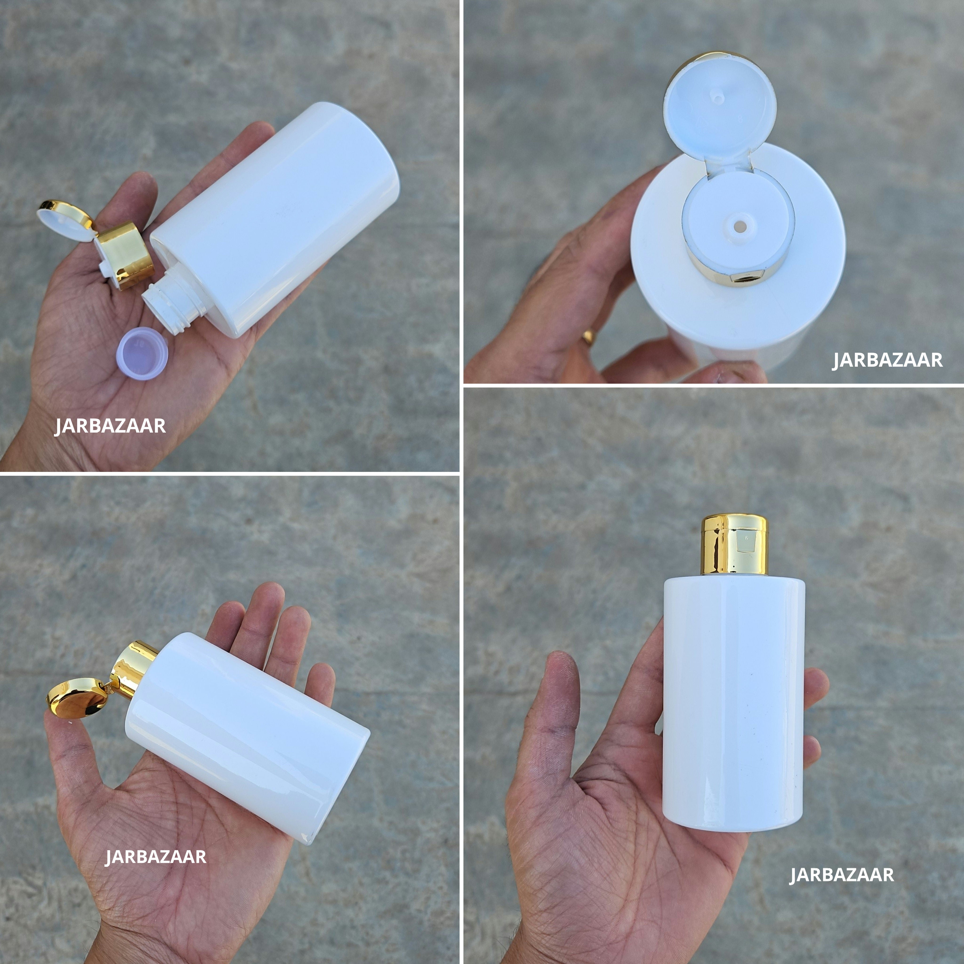 200 ML Rio White Pet Bottle (With Golden Fliptop Caps)