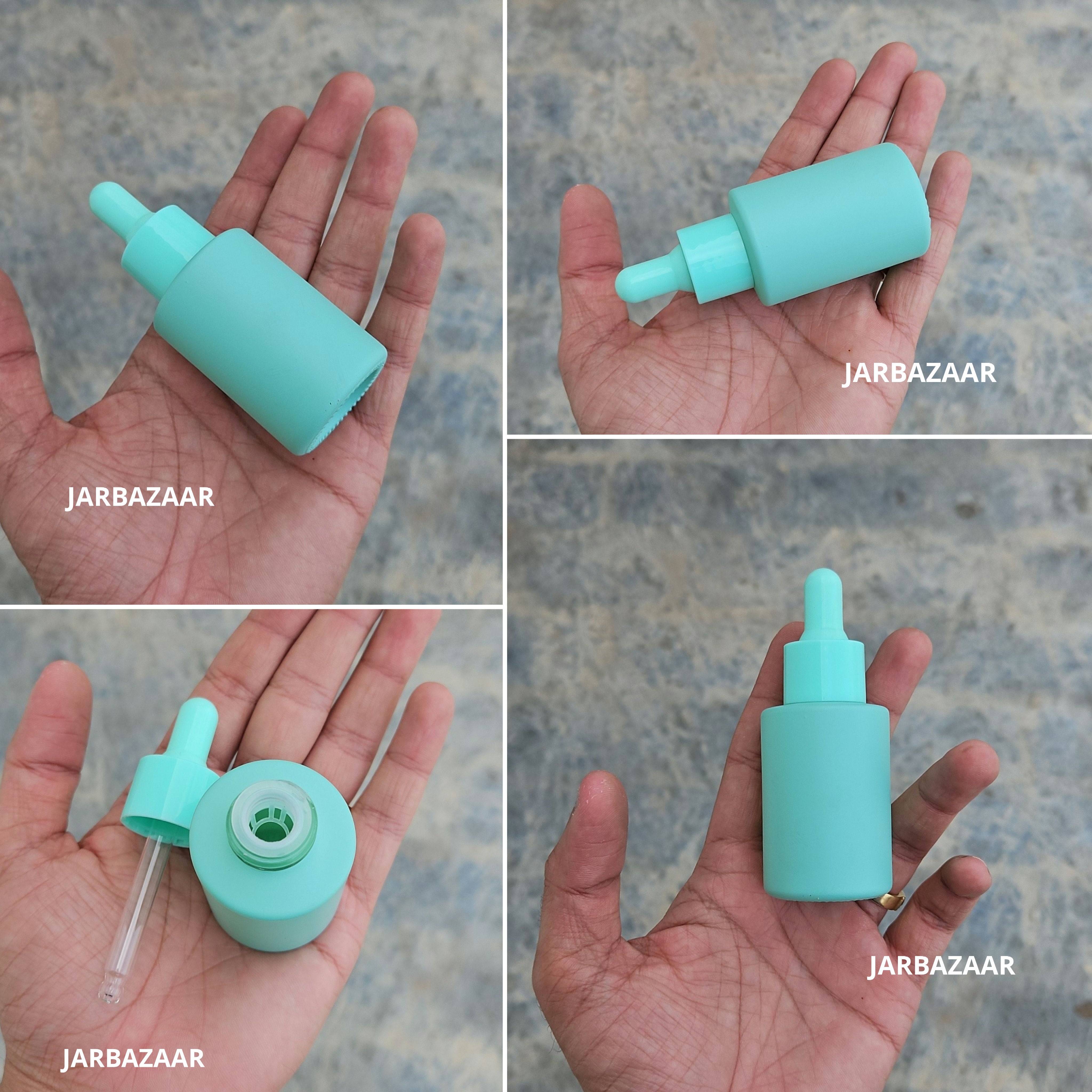 30 ML Flat Shoulder Dropper Bottle