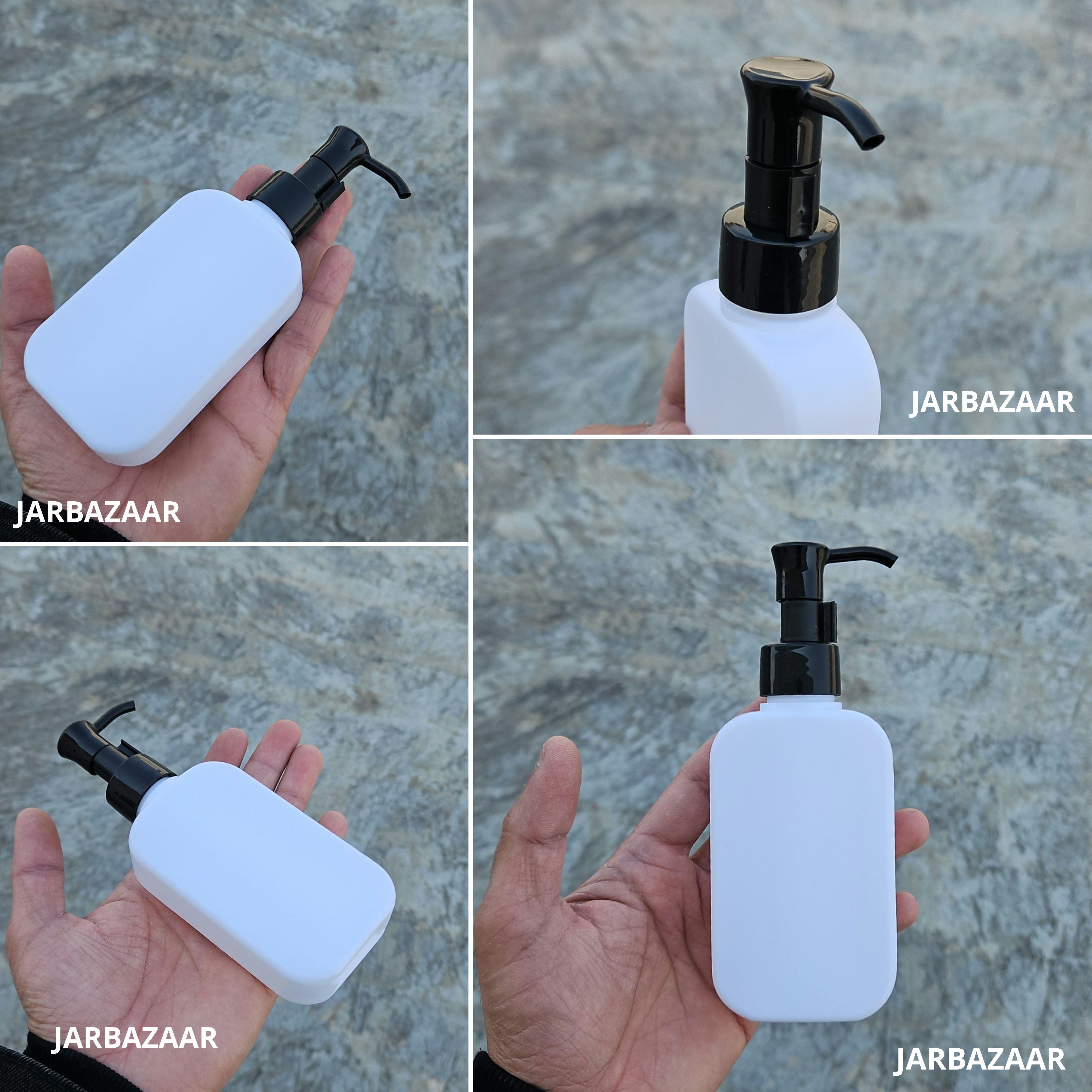 125 ML Flat White HDPE Bottle (Beak Dispenser)