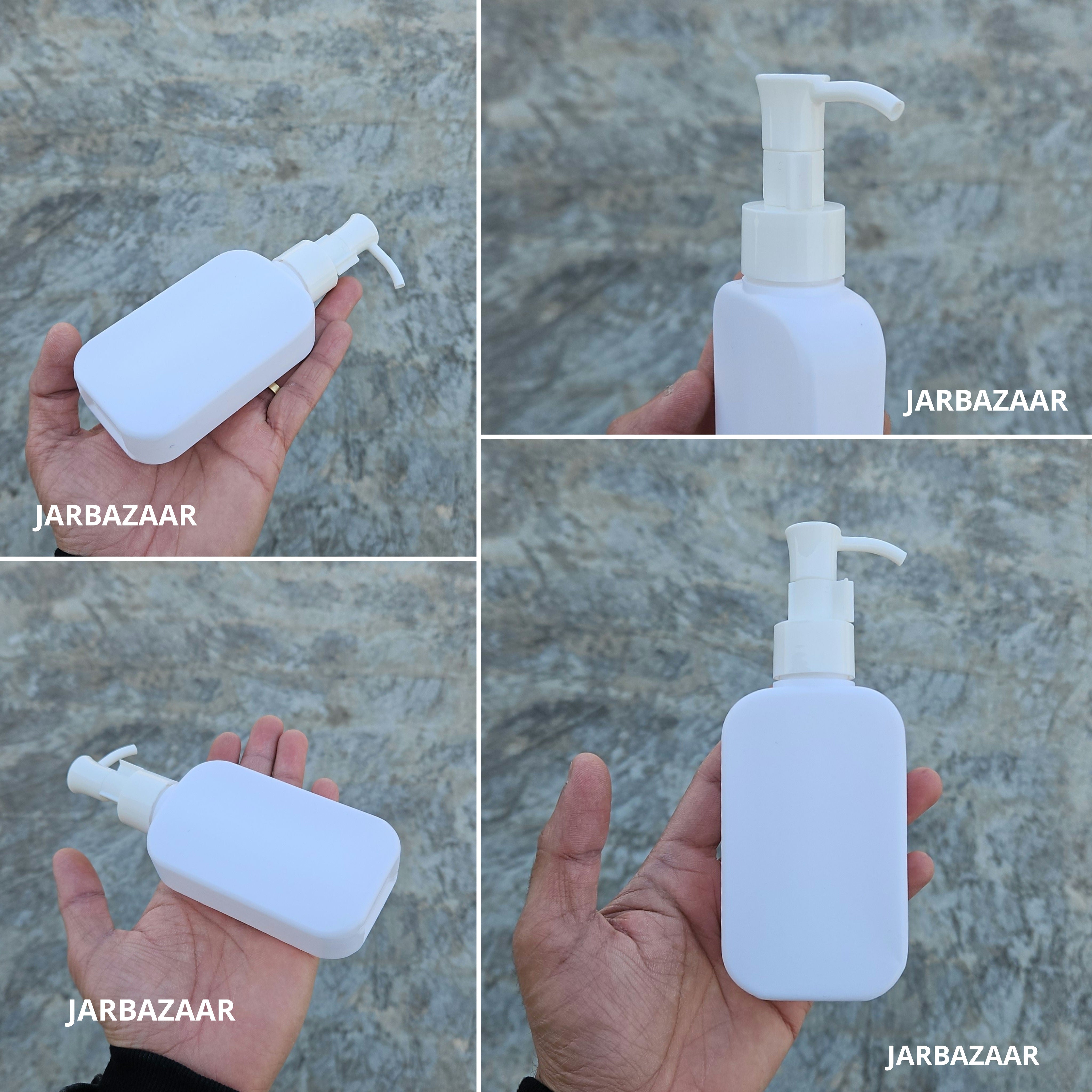 125 ML Flat White HDPE Bottle (Beak Dispenser)