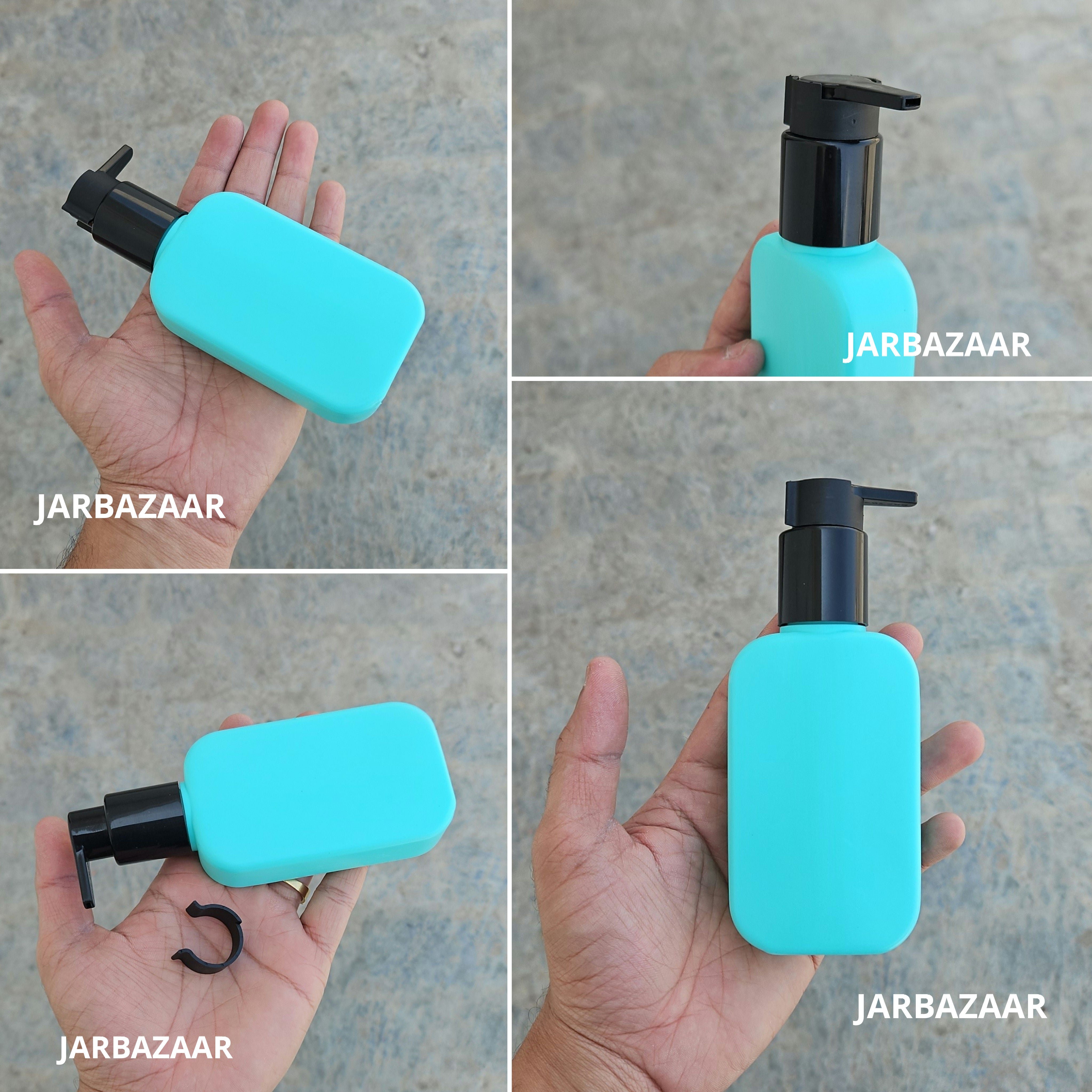 125 ML Flat Tile Green - HDPE BOTTLE (With ClipLock Dispenser Pumps)