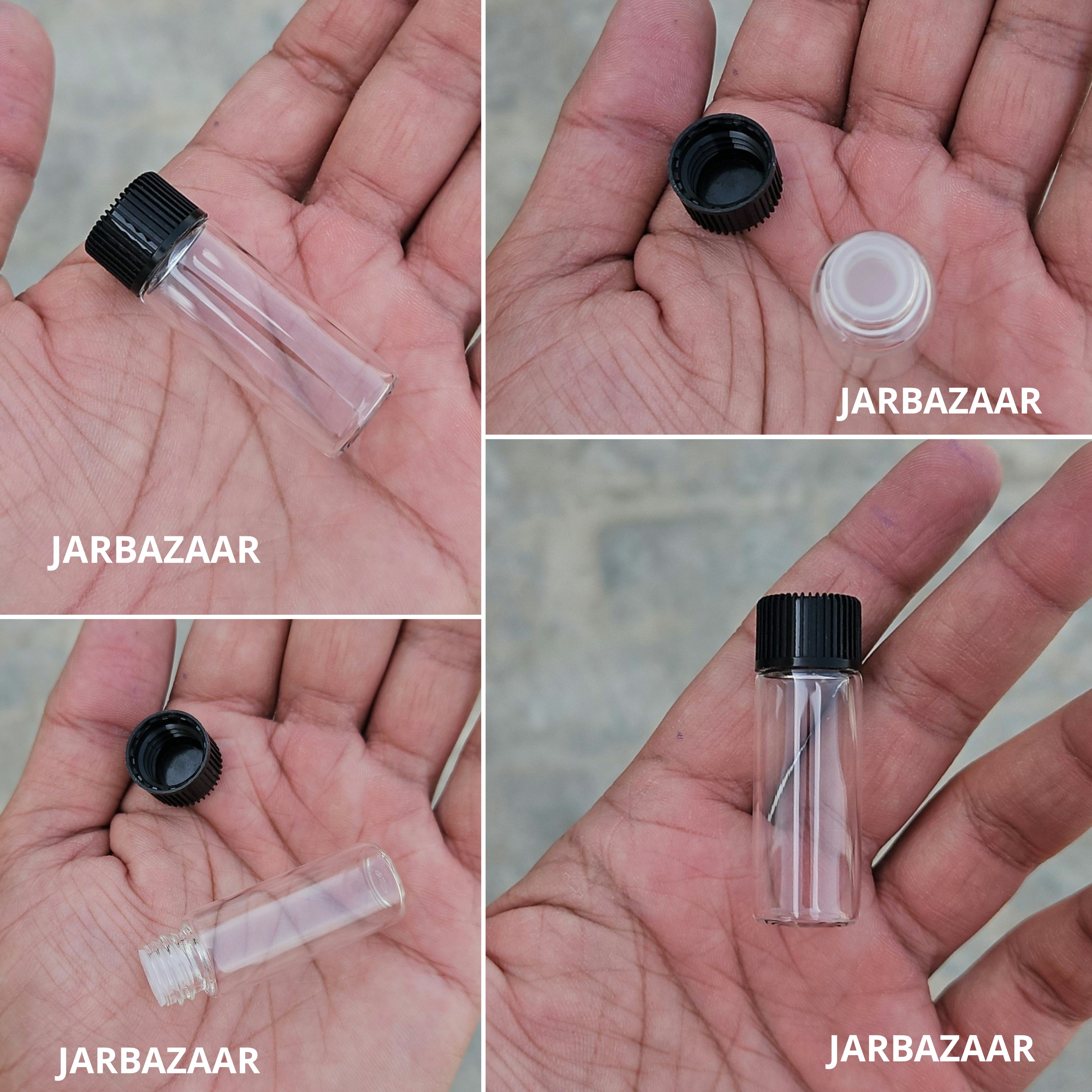 5 ML Transparent Tester Bottles