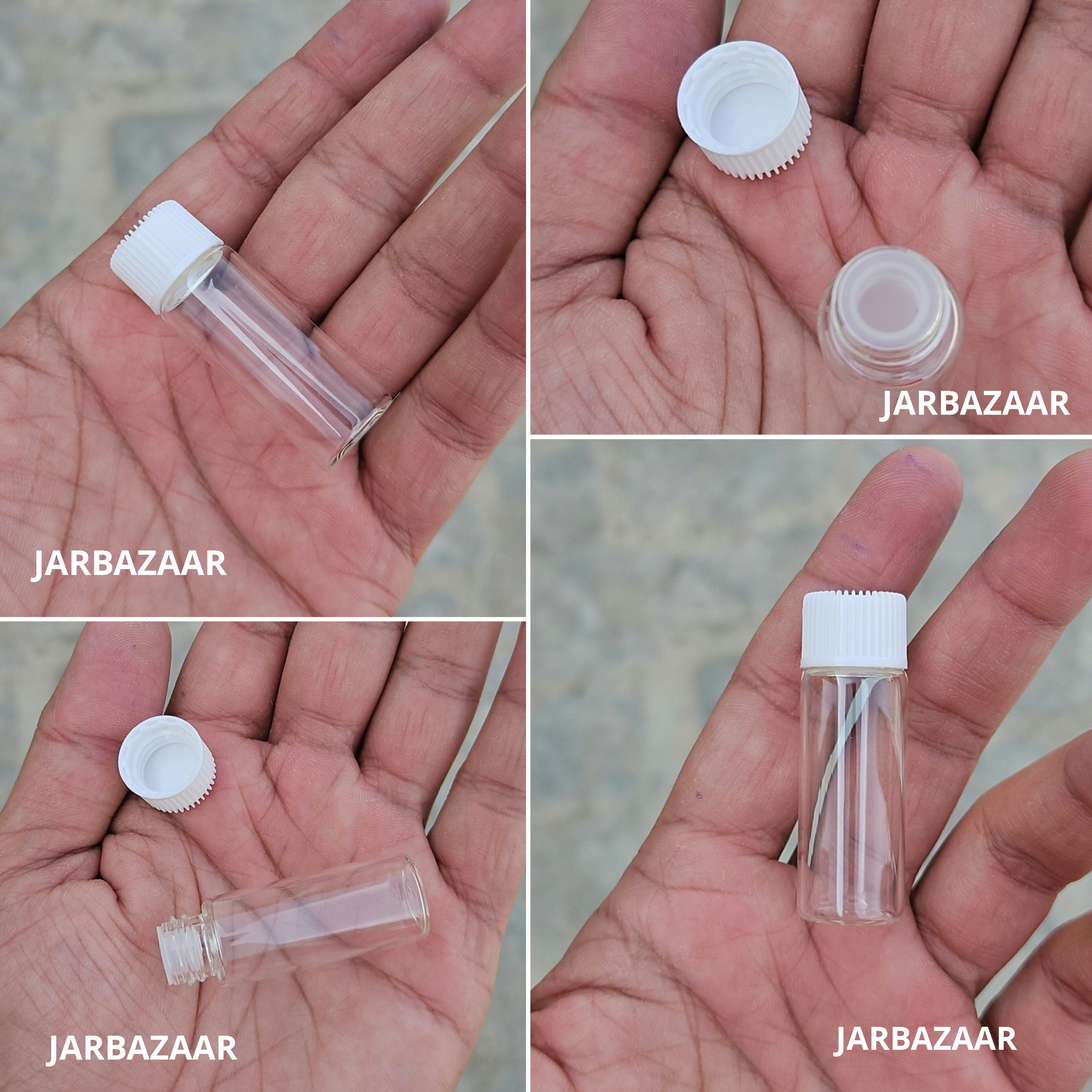 5 ML Transparent Tester Bottles