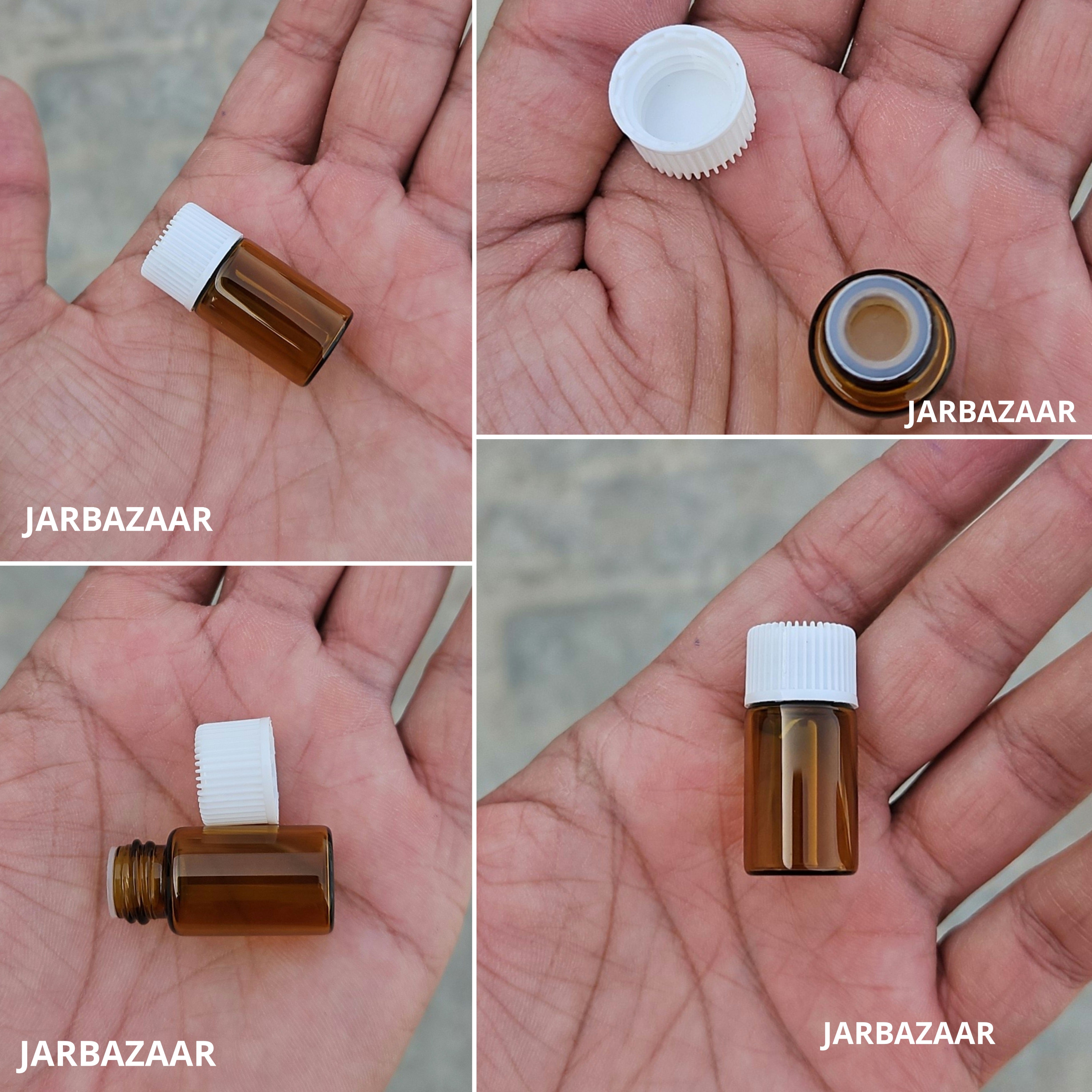 3 ML Amber Tester Bottles