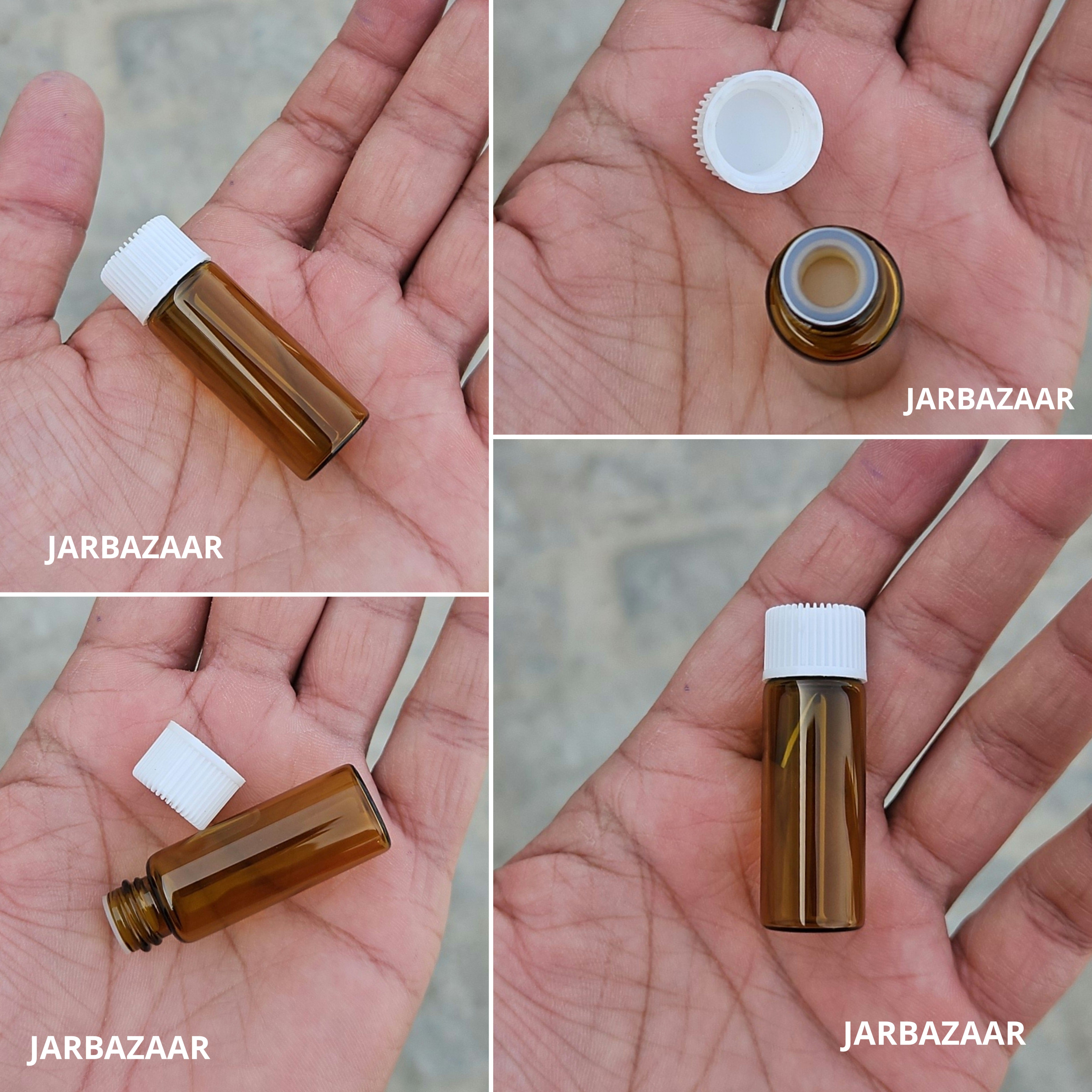 5 ML Amber Tester Bottles
