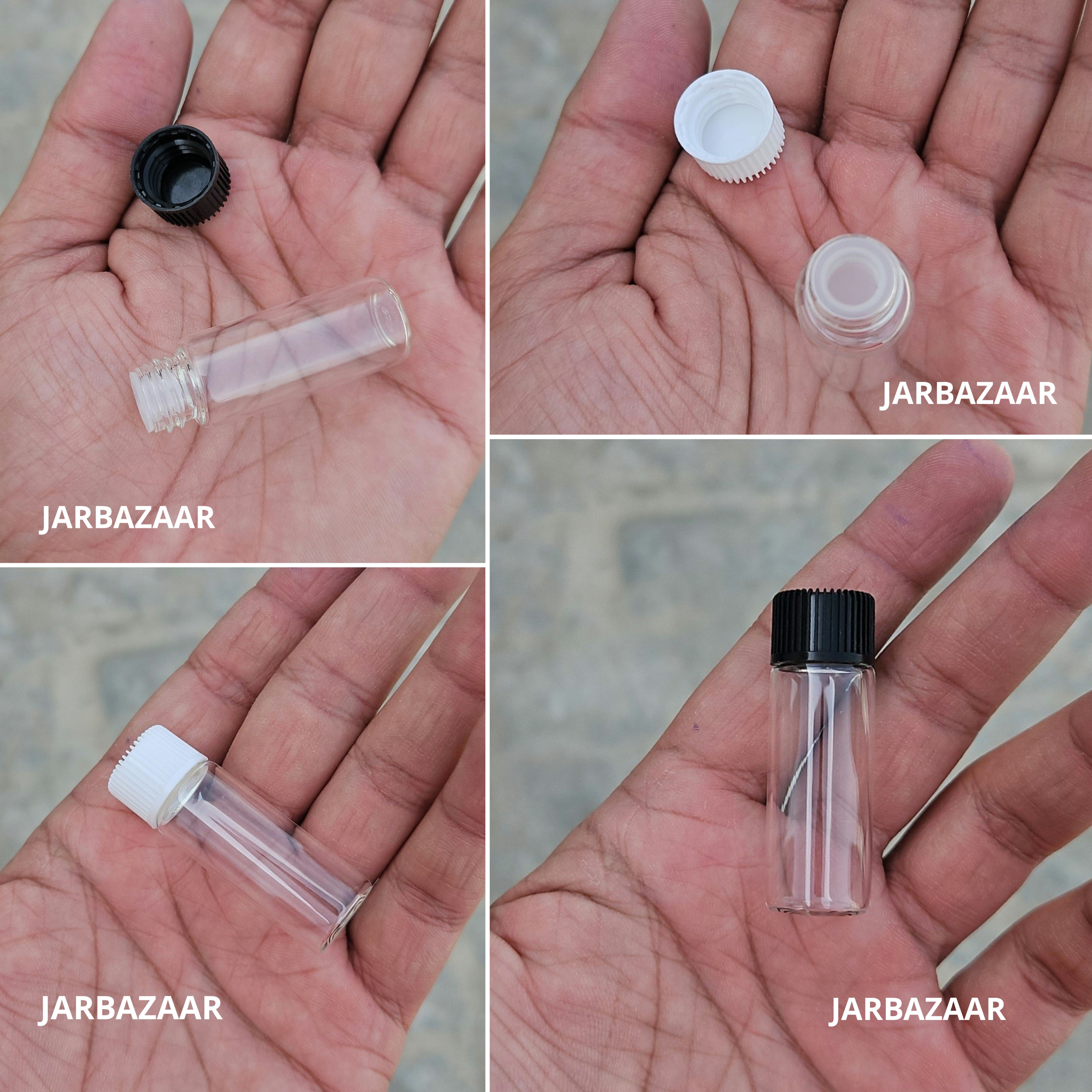 5 ML Transparent Tester Bottles