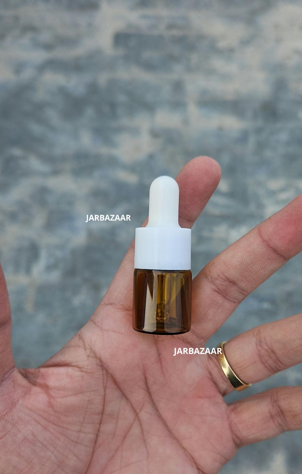 5 ML Amber Dropper Bottle