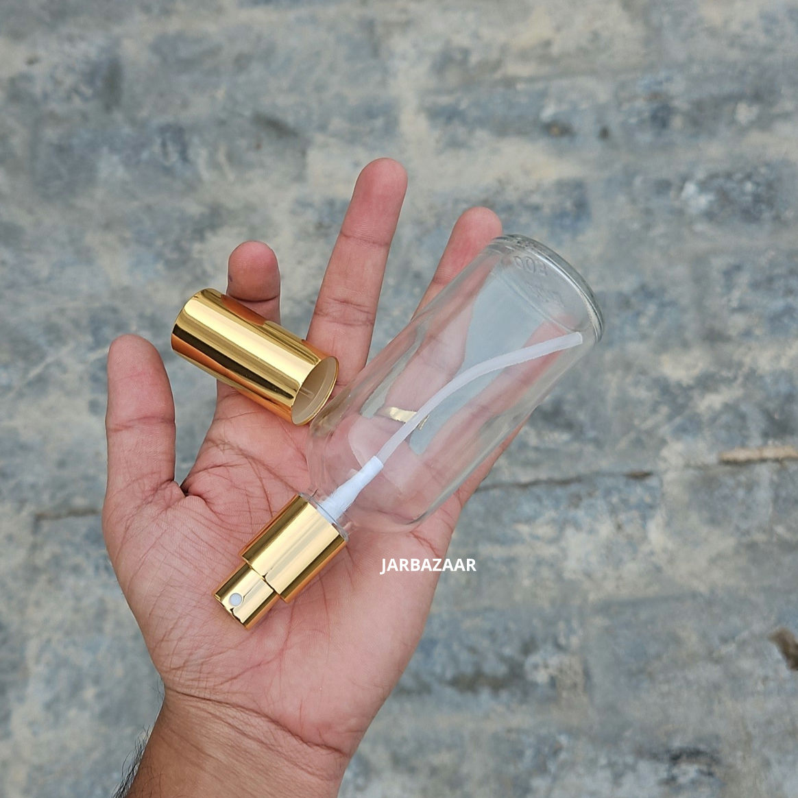 100 ML Clear Glass Perfume Bottle